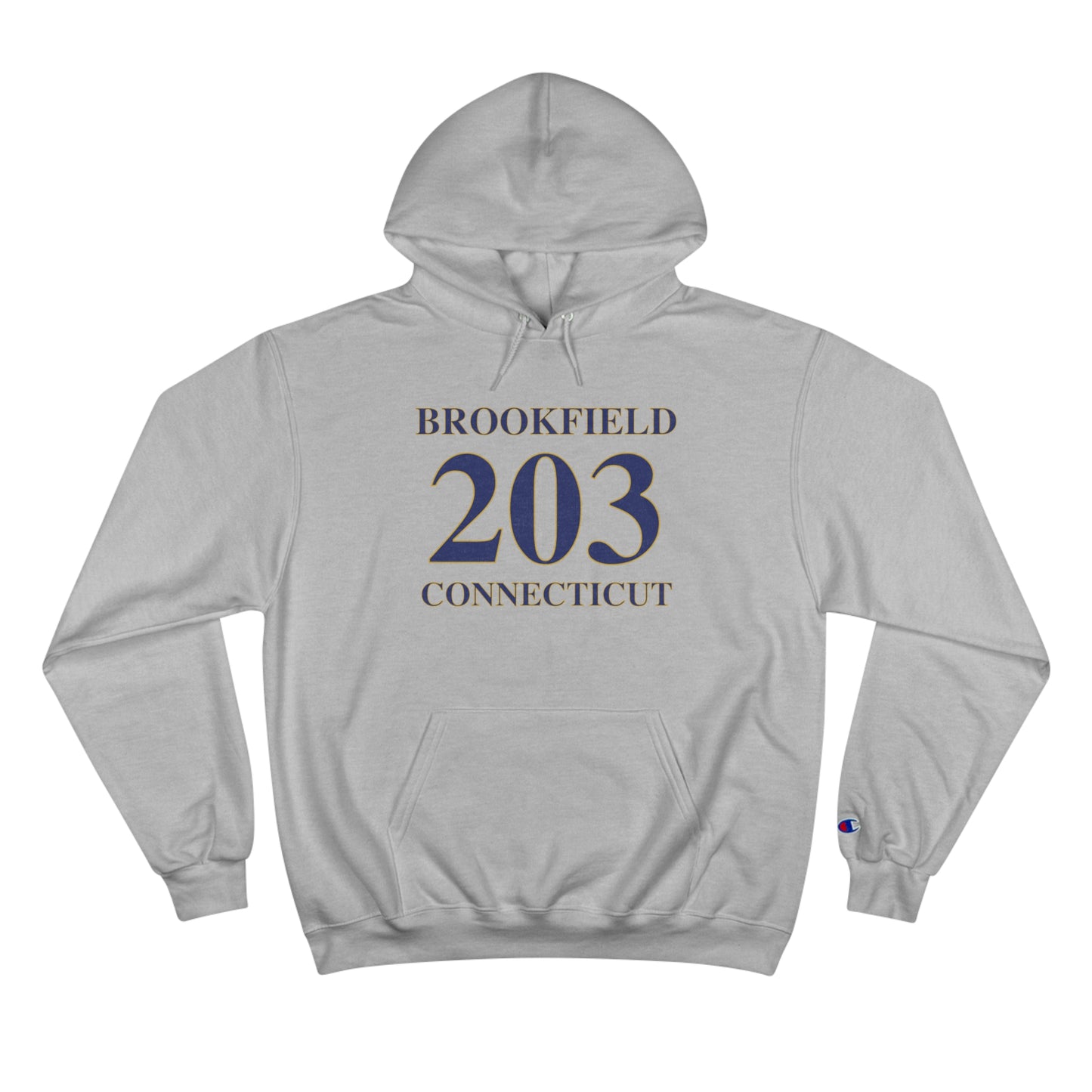 Brookfield 203 Connecticut - Brookfield Connecticut unisex champion hoodie sweatshirt Finding Connecticut