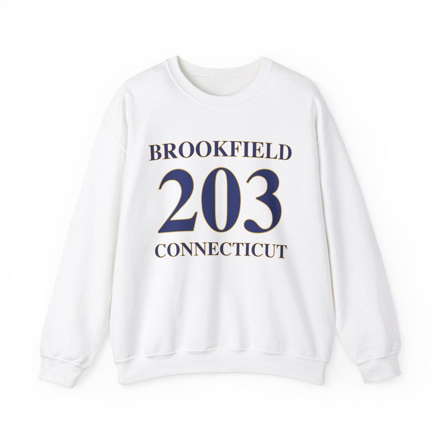 Brookfield 203 Connecticut - Brookfield Connecticut unisex sweatshirt Finding connecticut