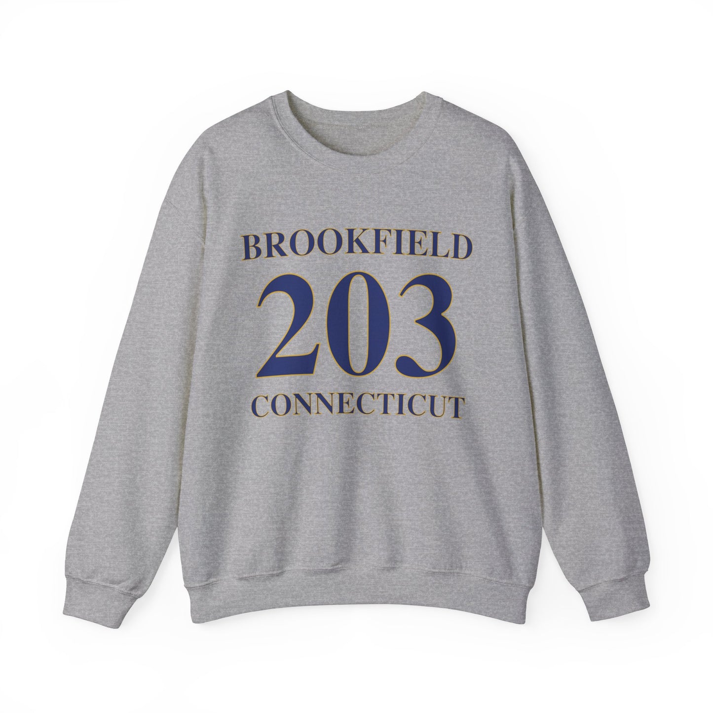 Brookfield 203 Connecticut - Brookfield Connecticut unisex sweatshirt Finding Connecticut