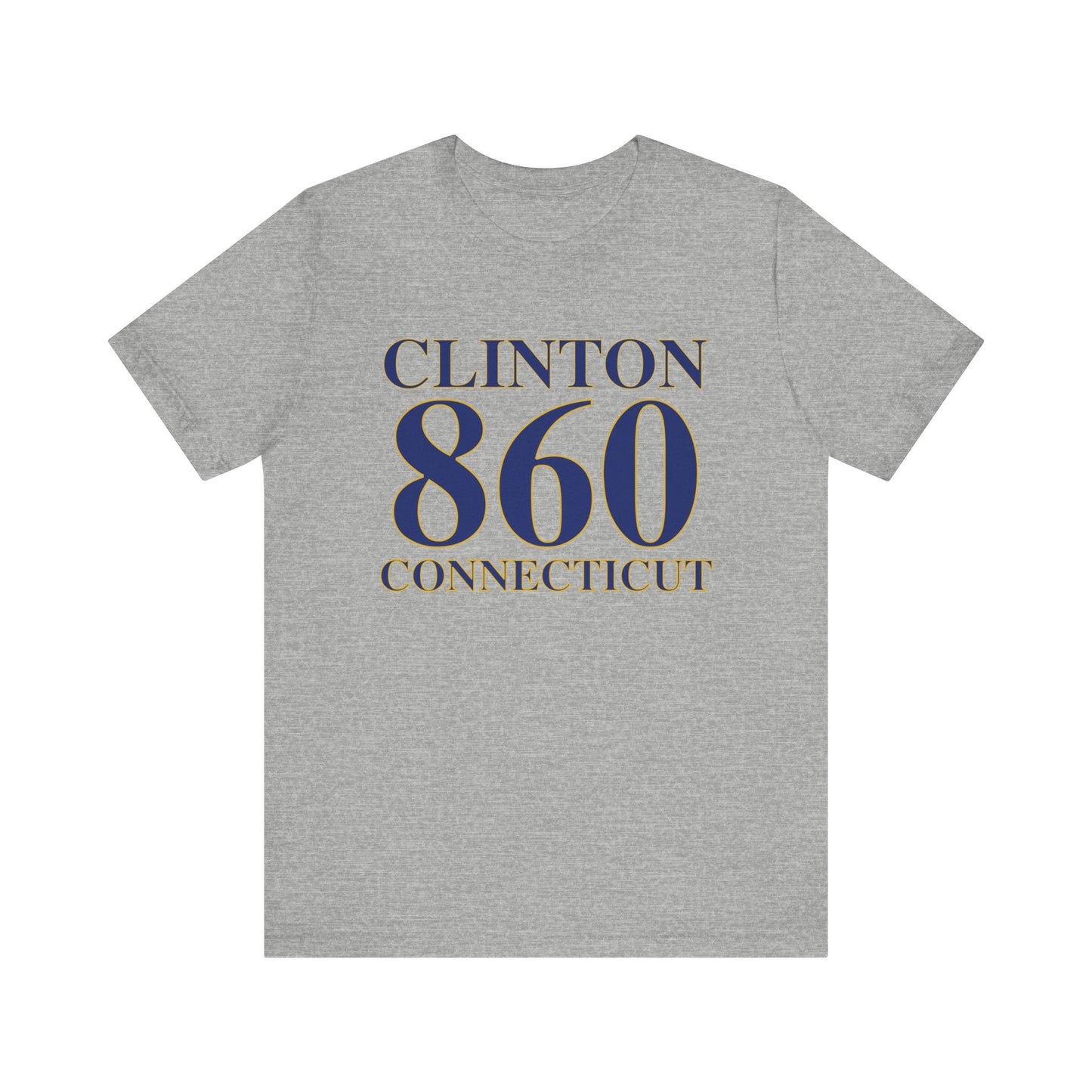 Clinton 860 Connecticut // Clinton Connecticut t shirt / finding connecticut