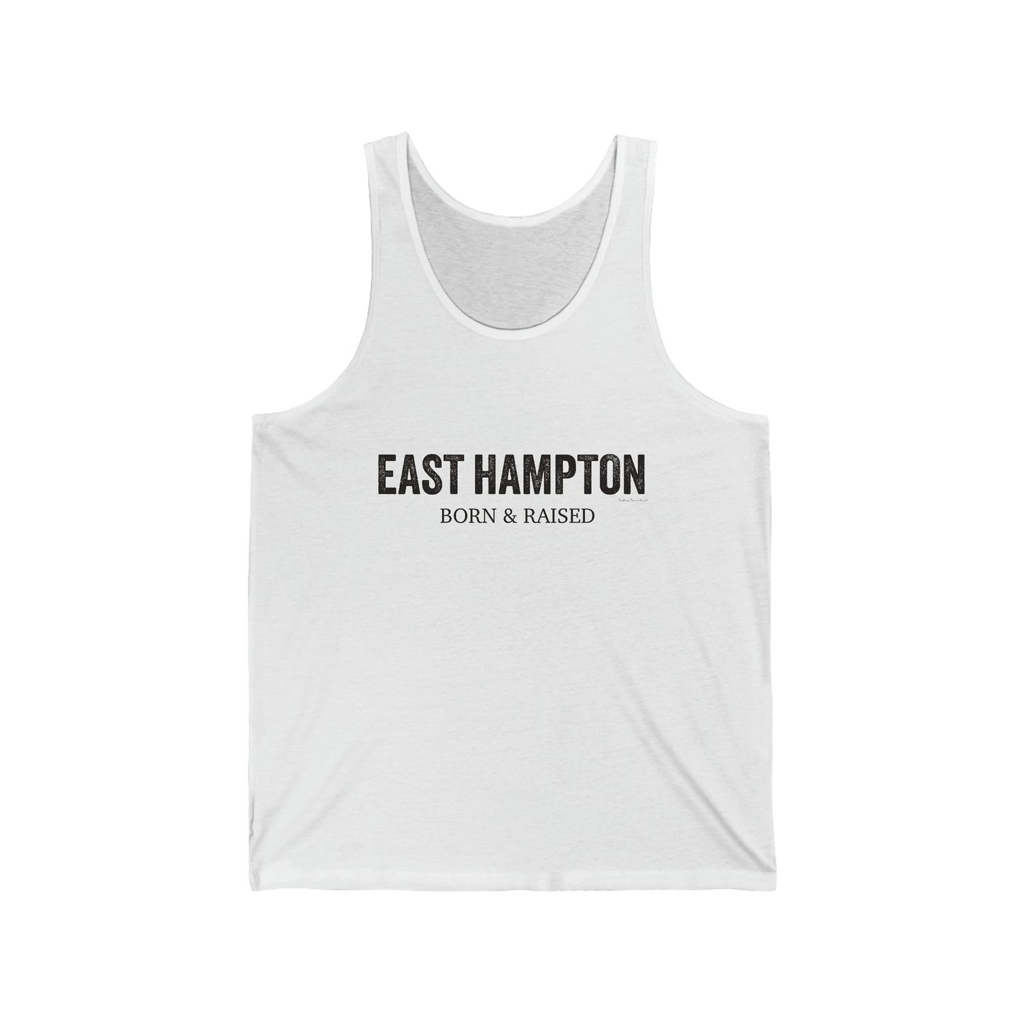 East Hampton tank top shirt 
East Hampton born & Raised // east Hampton connecticut tank top shirt // finding connecticut