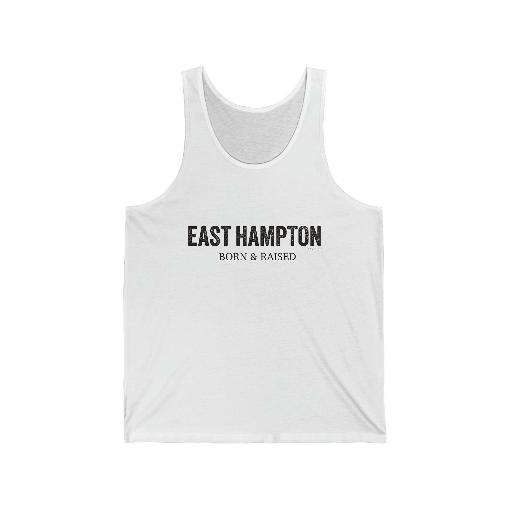 East Hampton tank top shirt 
East Hampton born & Raised // east Hampton connecticut tank top shirt // finding connecticut