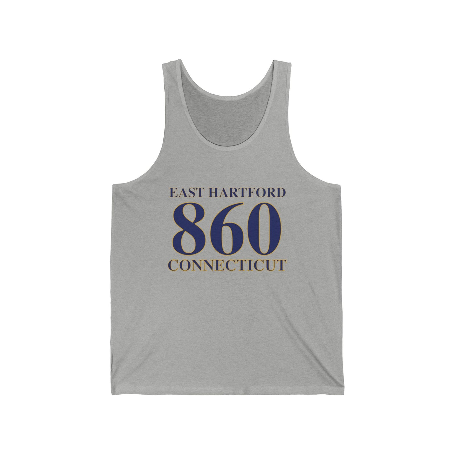 East Hartford 860 Connecticut // east hartford unisex tank top shirt // finding connecticut