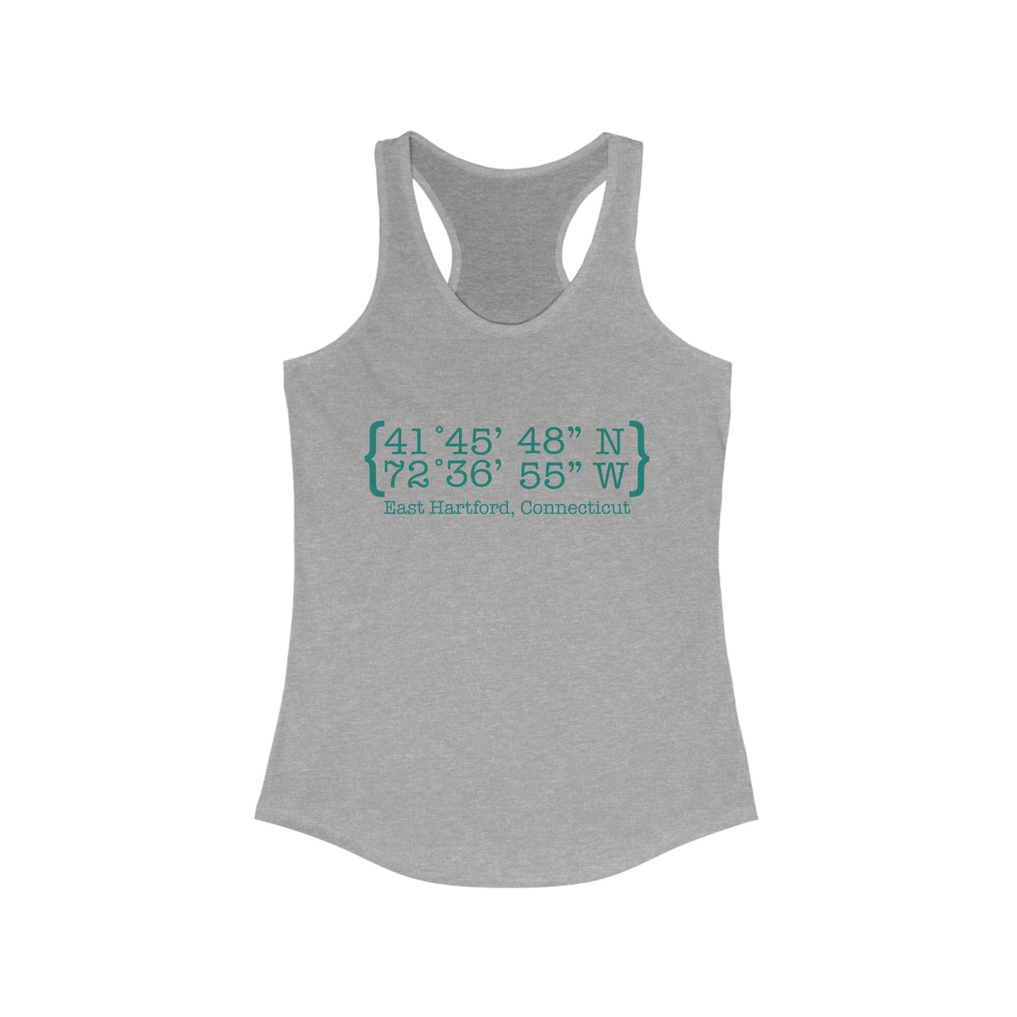 East Hartford Coordinates // East Hartford ct womens tank top shirt // finding connecticut