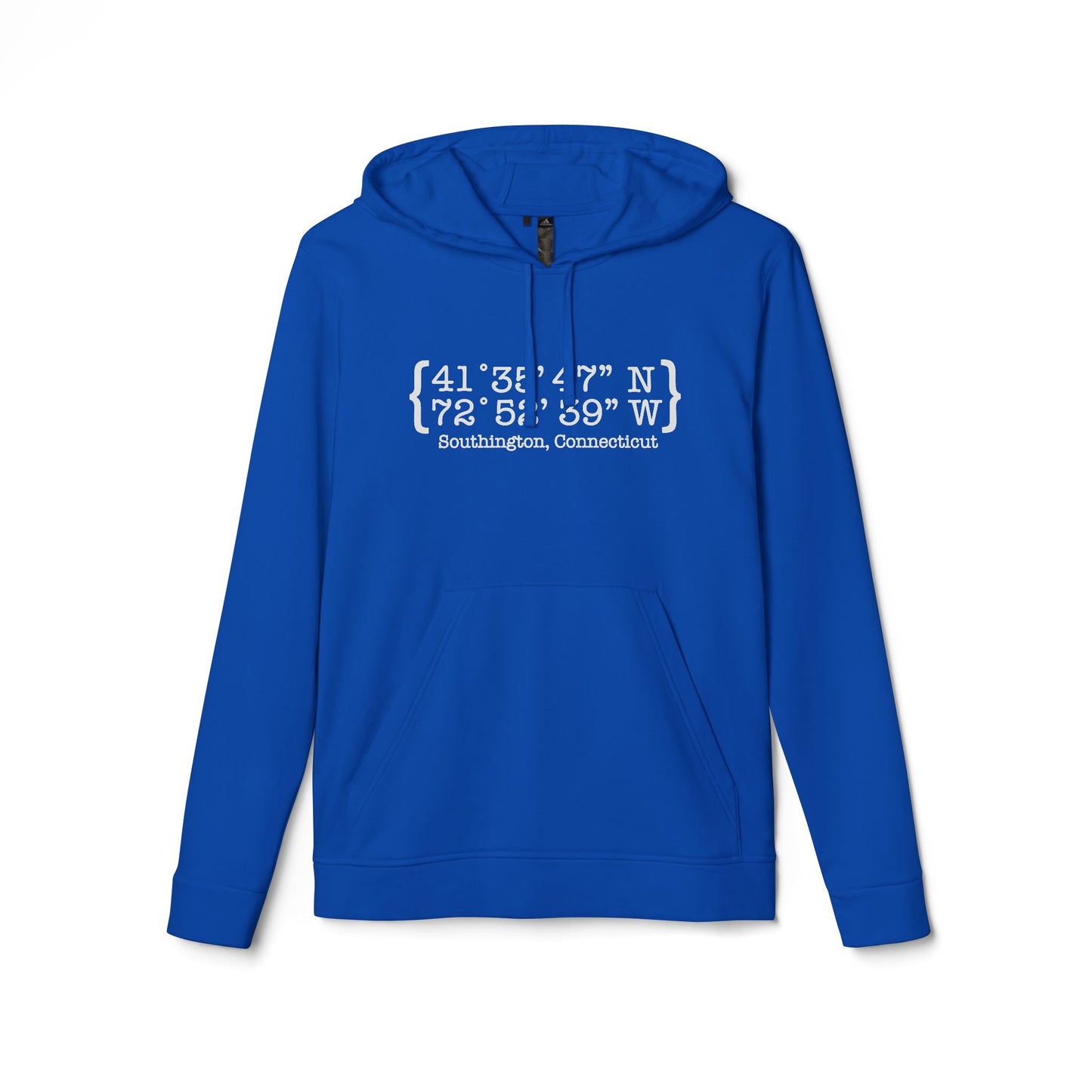 Enfield Coordinates // enfield CT adidas unisex hoodie sweatshirt // finding connecticut