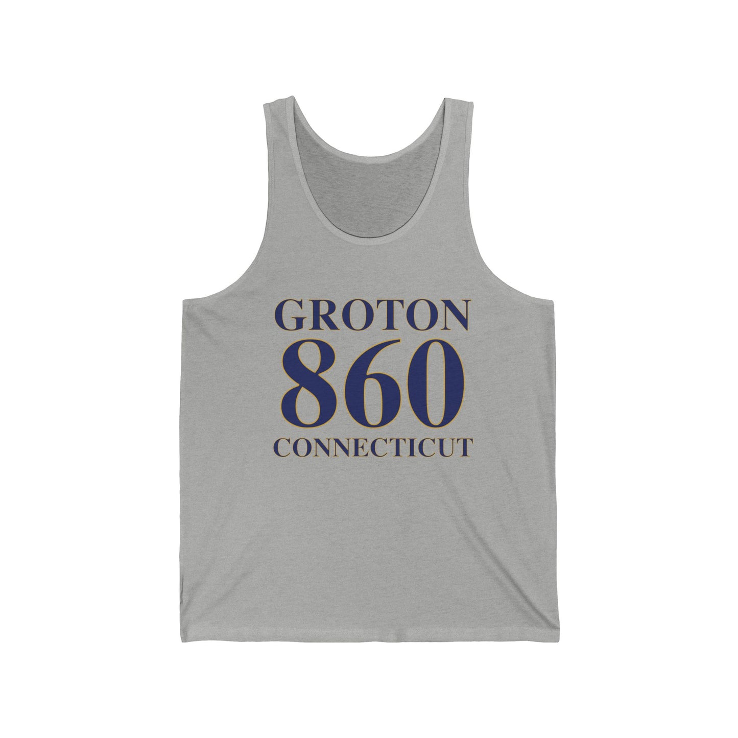 Groton 860 Connecticut // Groton Connecticut unisex tank top shirts // finding connecticut