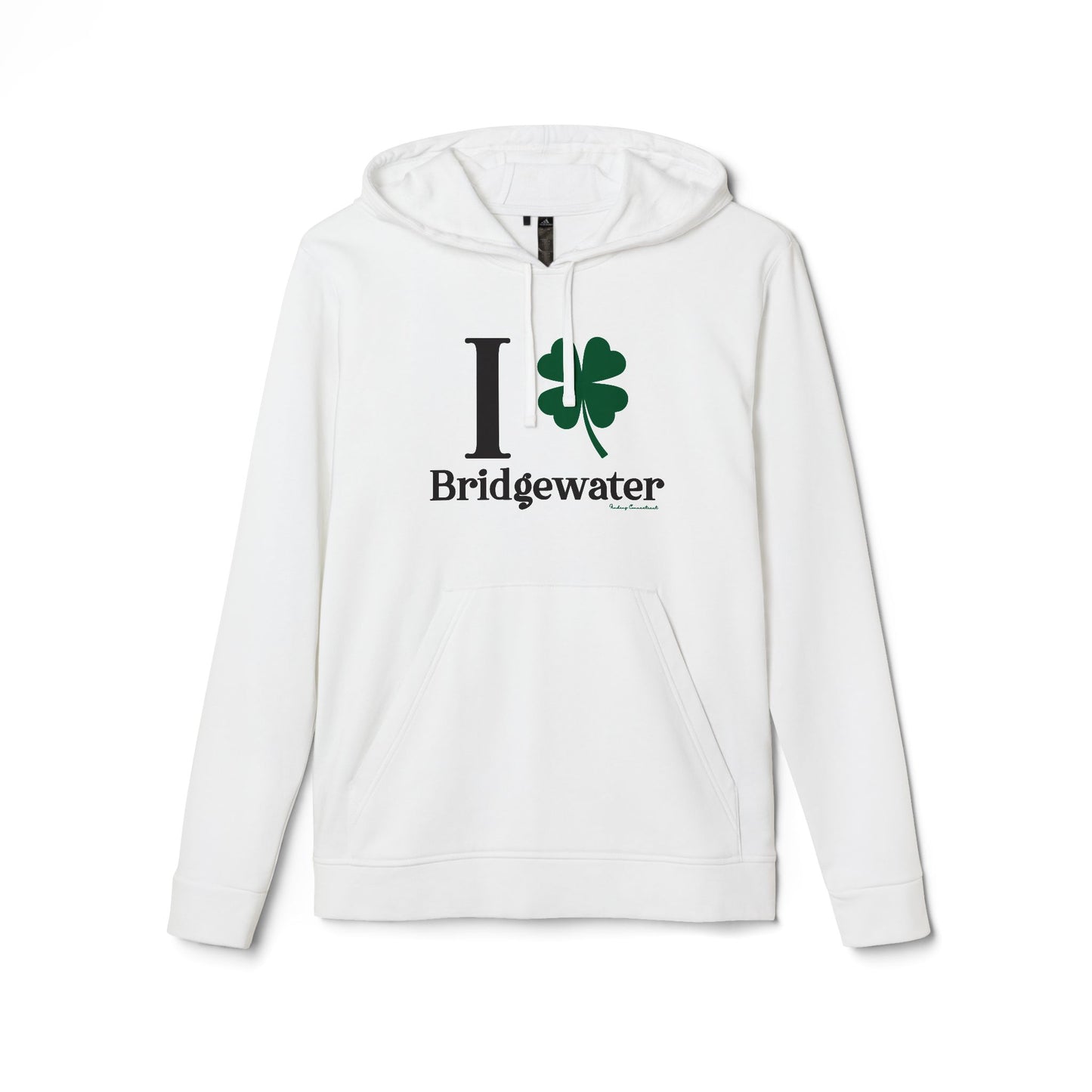 I Clover Bridgewater // Bridgewater CT unisex Adidas hoodie sweatshirt // finding connecticut