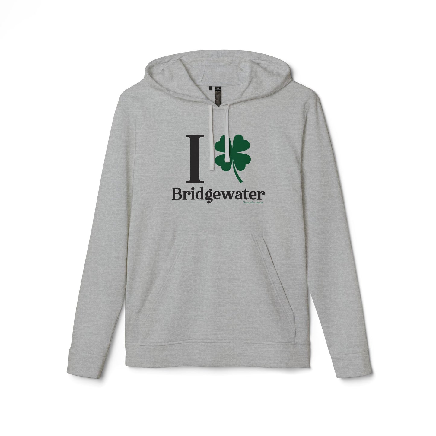 I Clover Bridgewater // Bridgewater CT unisex Adidas hoodie sweatshirt // finding connecticut