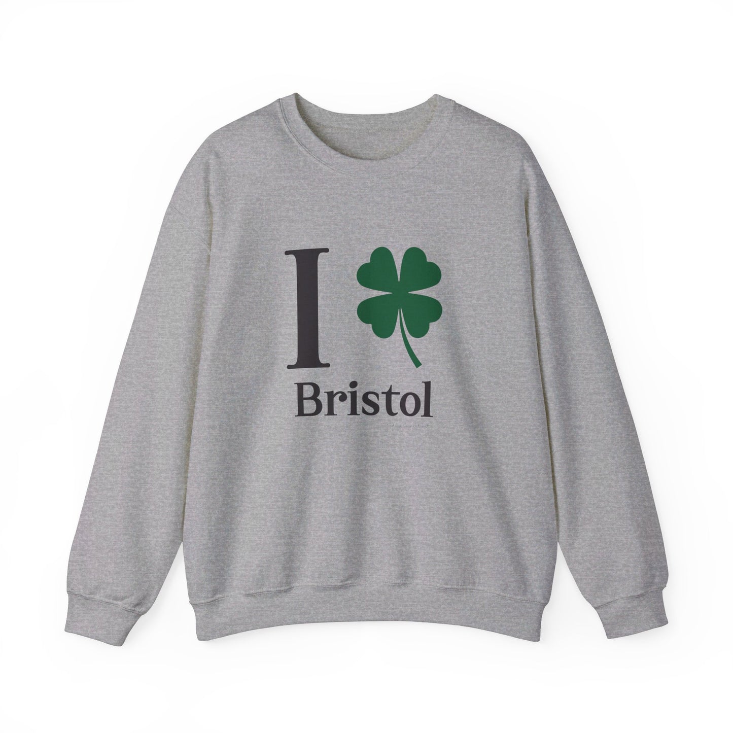I Clover Bristol // Bristol CT St. Patrick's Day sweatshirts // finding connecticut