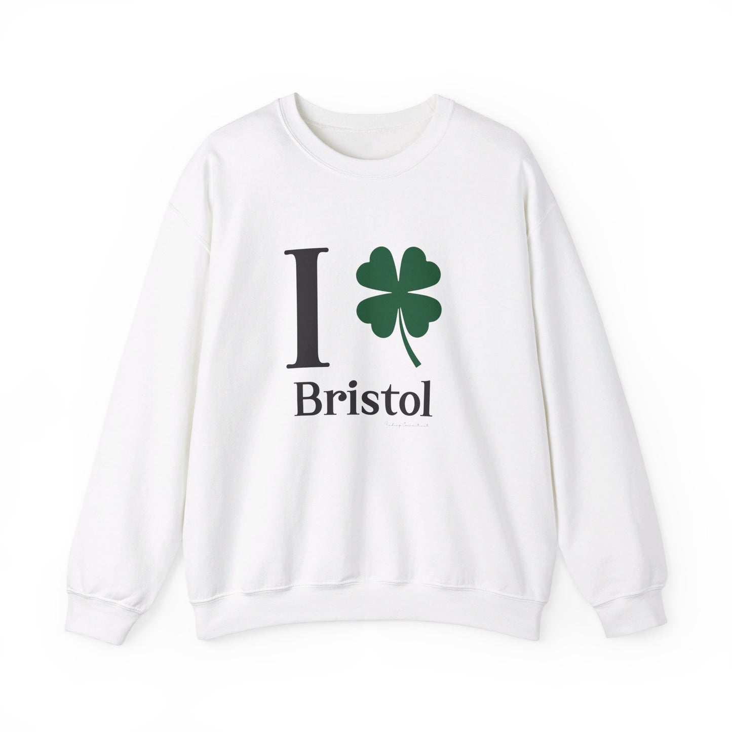 I Clover Bristol // Bristol CT sweatshirts // finding connecticut