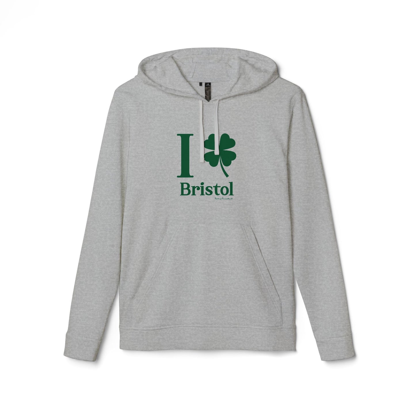 I Clover Bristol // Bristol Connecticut St. Patrick's Day Adidas hoodie sweatshirt // finding connecticut