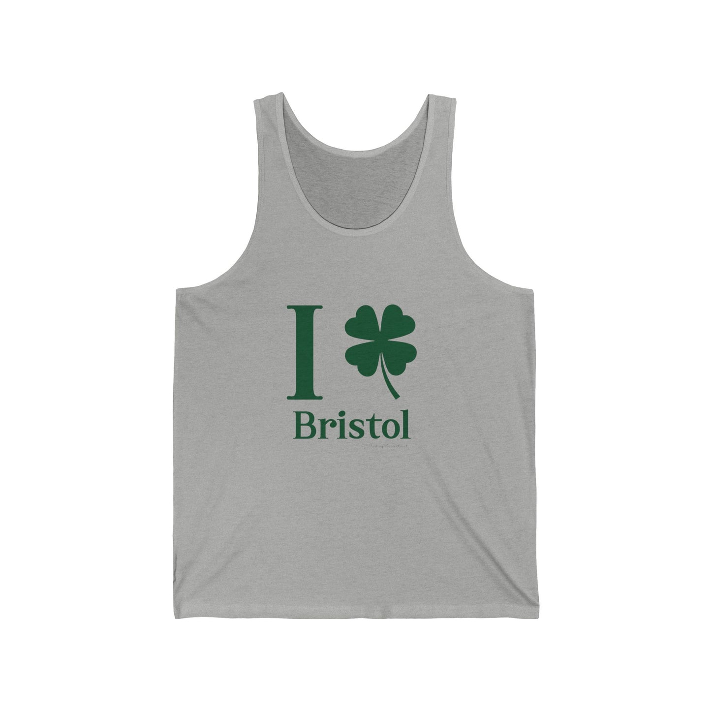 I Clover Bristol // Bristol Connecticut St. Patrick's Day tank top shirt // finding connecticut