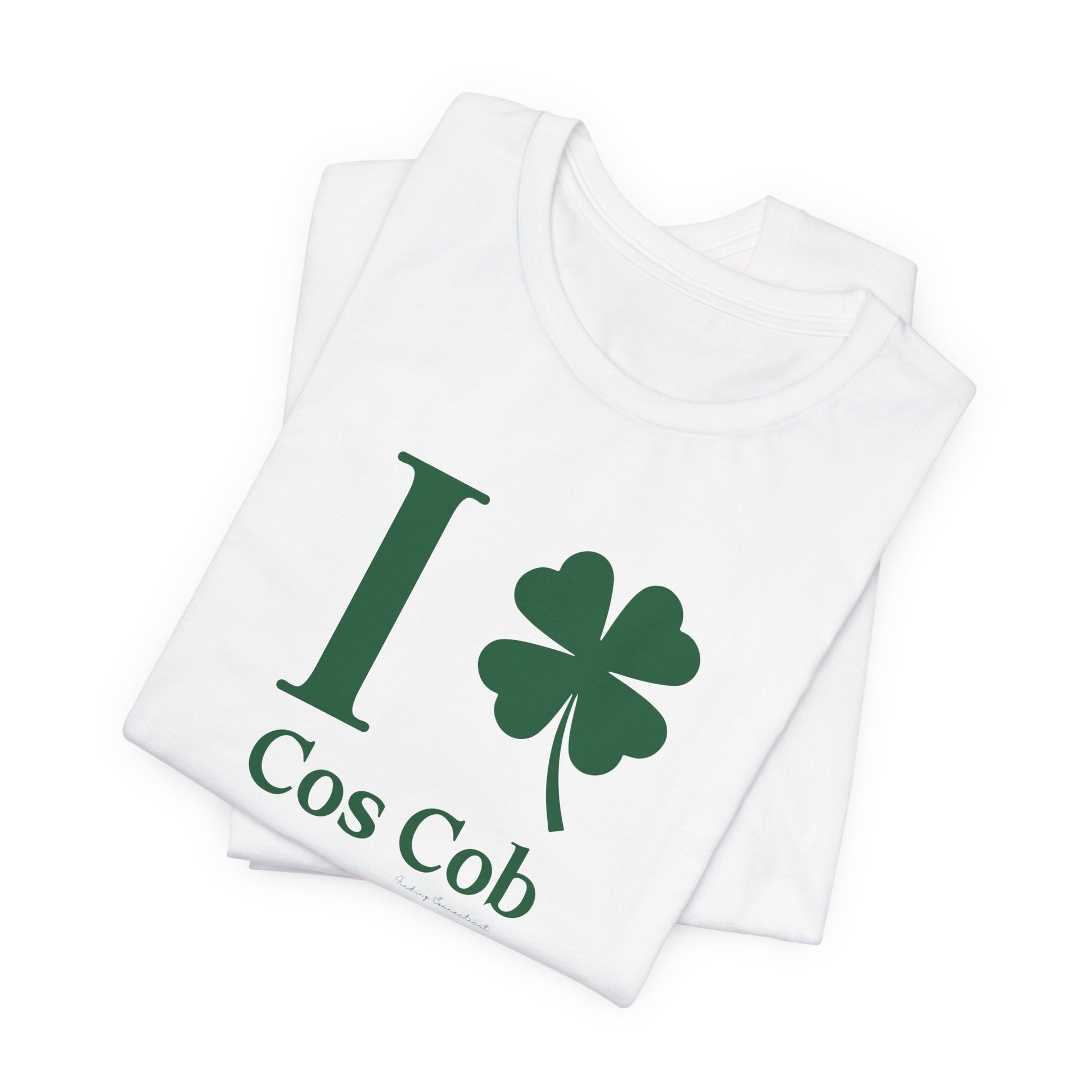 I Clover Cos Cob // Cos Cob Greenwich Connecticut t shirt // finding connecticut