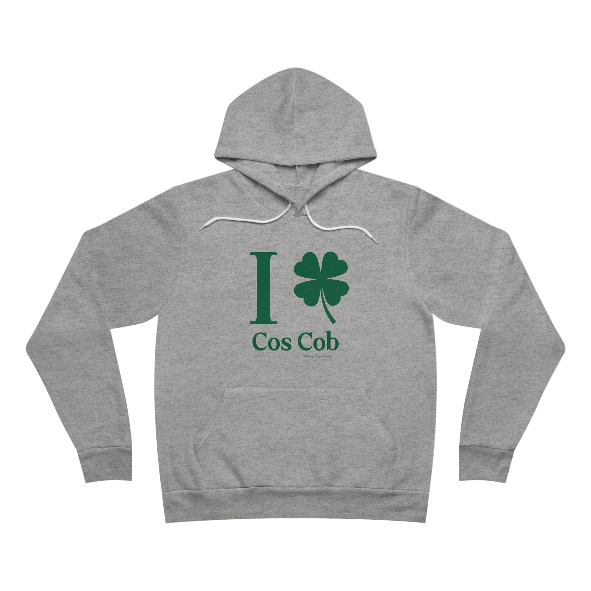 I Clover Cos Cob // Cos Cob Greenwich Connecticut unisex hoodie sweatshirt // finding connecticut