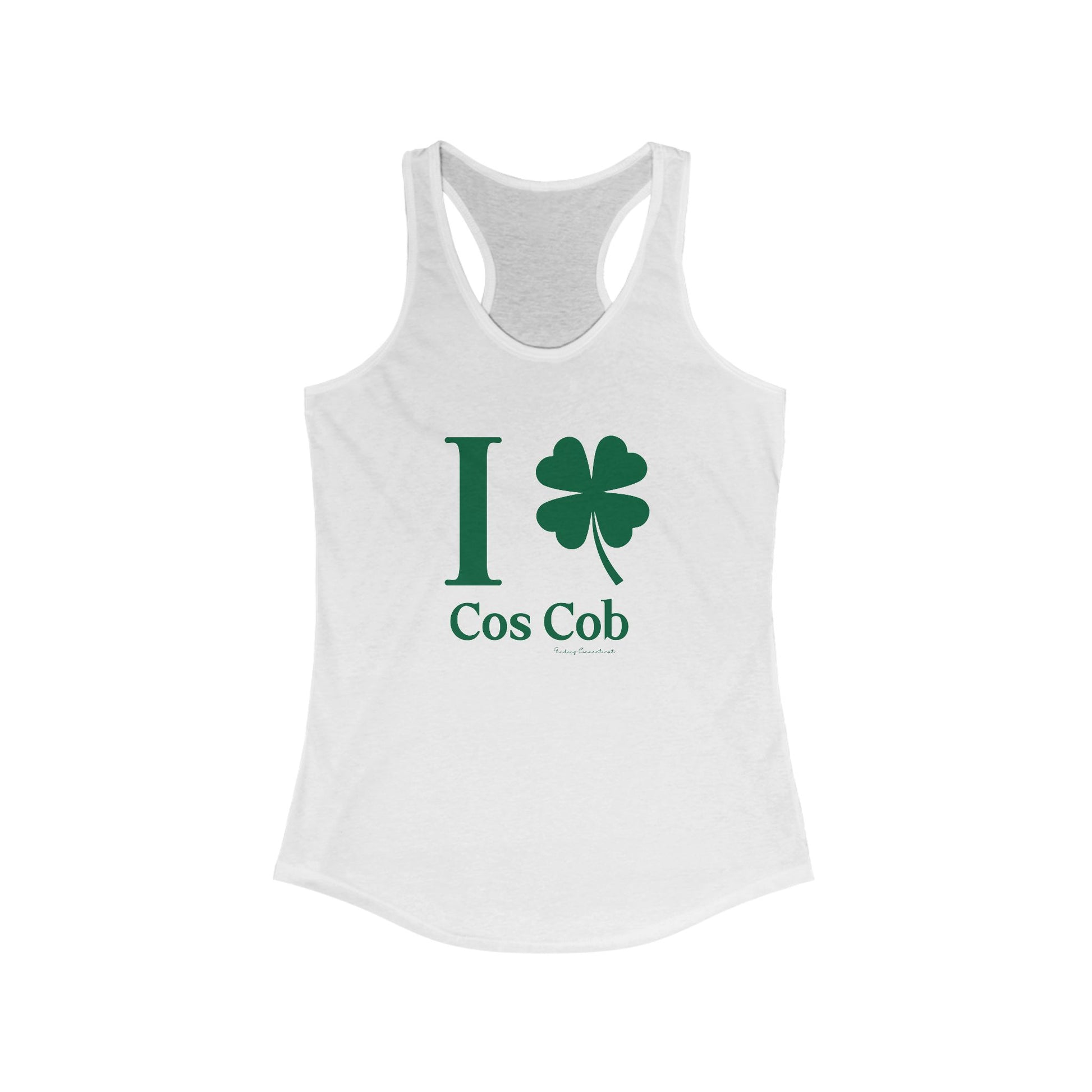 I Clover Cos Cob // Cos Cob Greenwich Connecticut womens tank top shirt  // finding connecticut