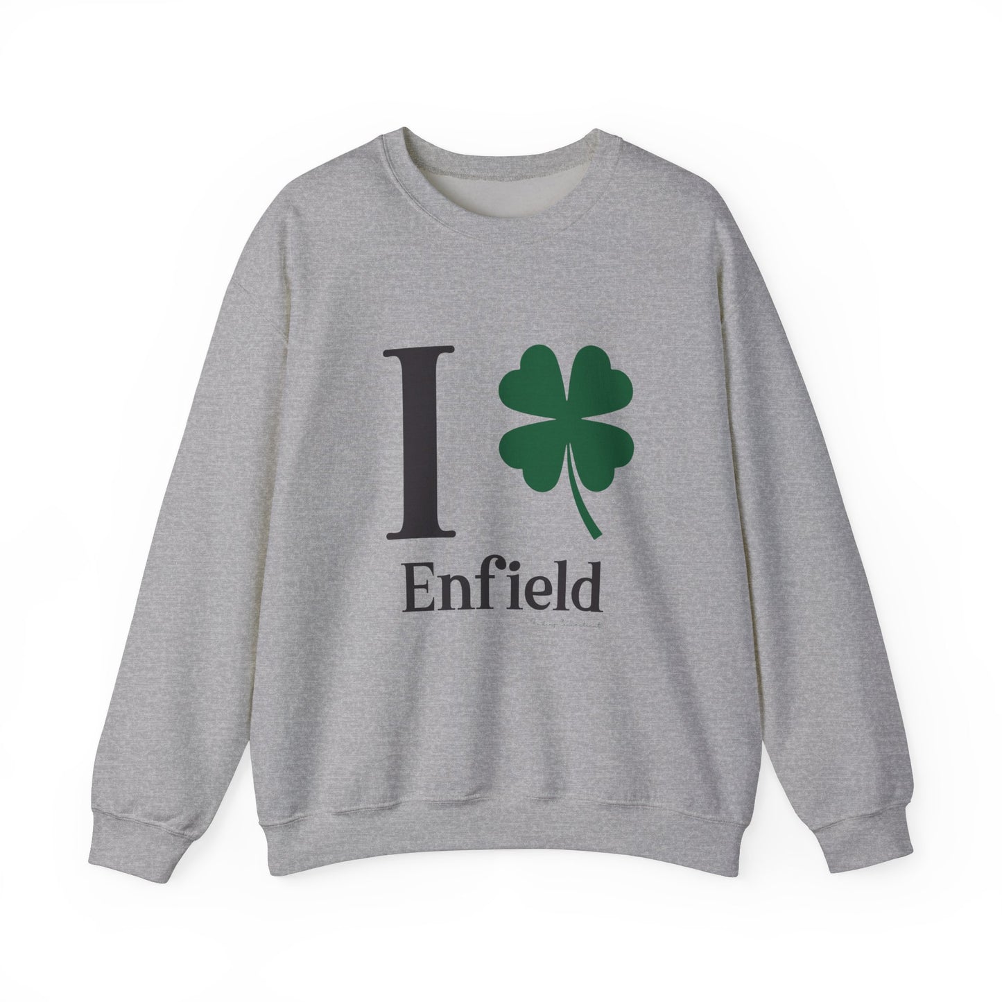 I Clover Enfield // Enfield CT unisex crewneck sweatshirt // finding connecticut