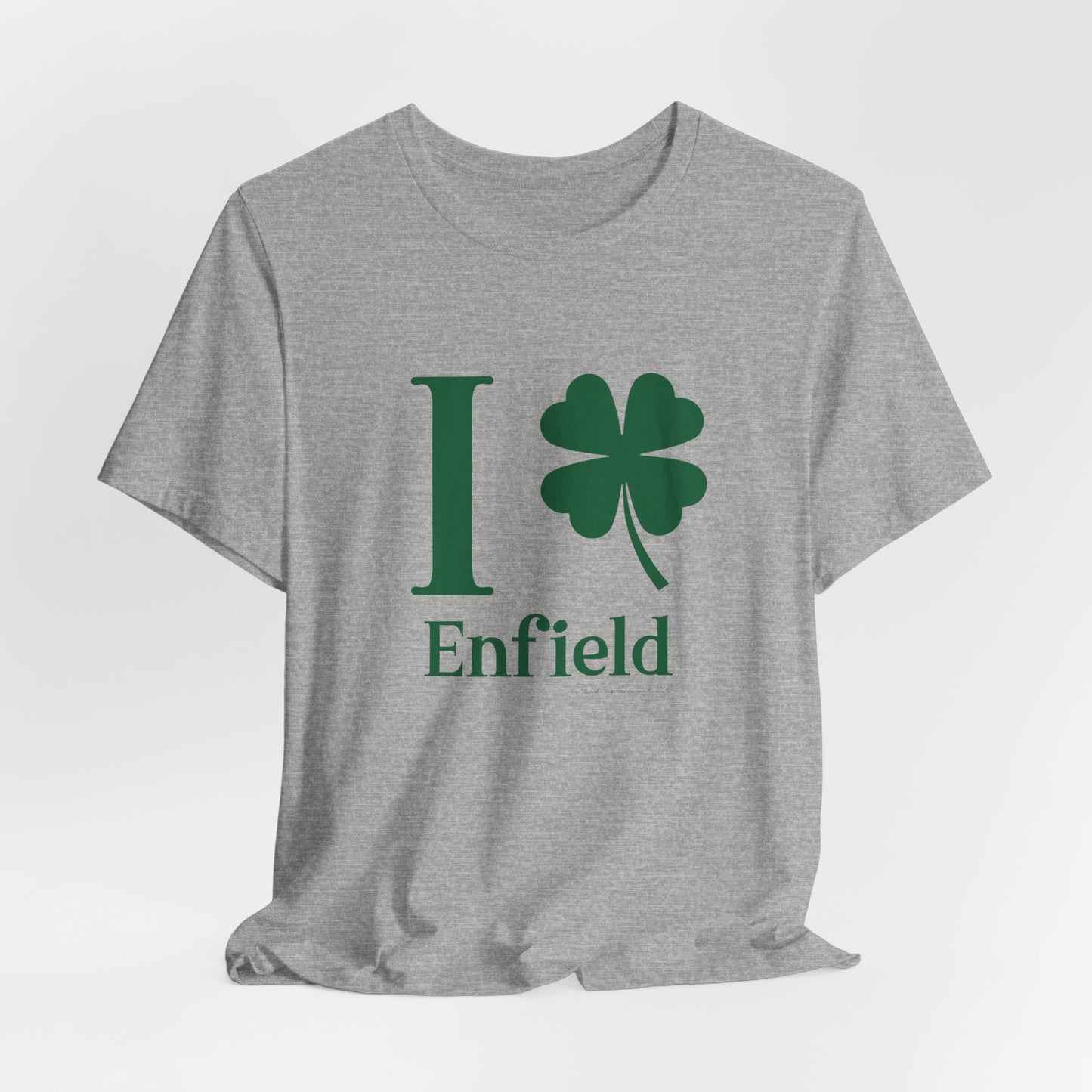 I Clover Enfield // Enfield CT unisex t shirt // finding connecticut