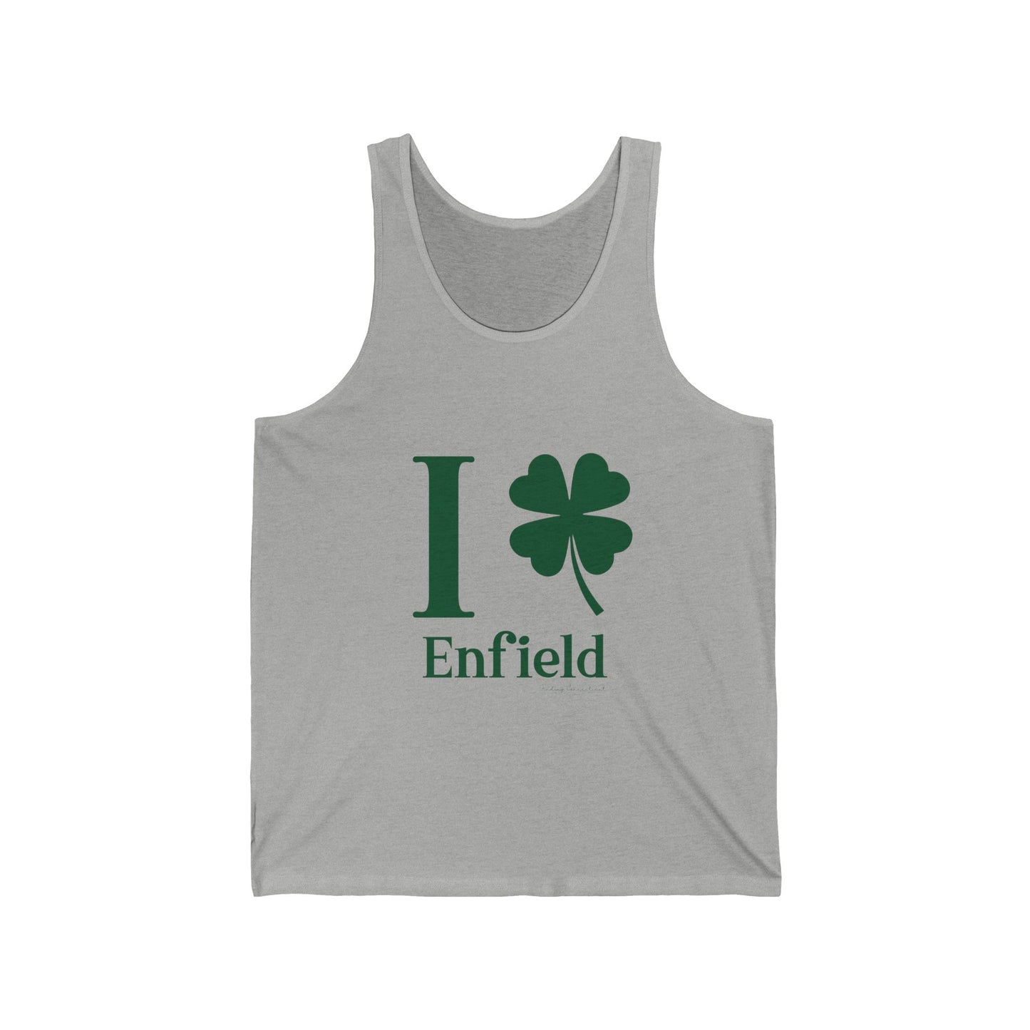 I Clover Enfield // Enfield CT unisex ttank top shirt // finding connecticut
