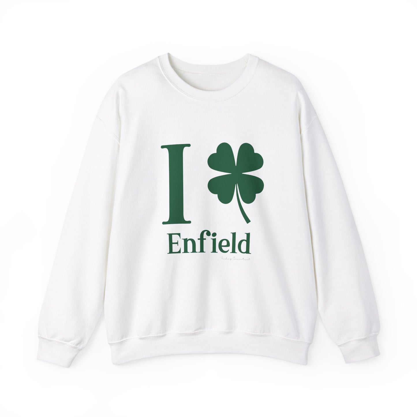 I Clover Enfield // Enfield Connecticut unisex crewneck sweatshirt // finding connecticut