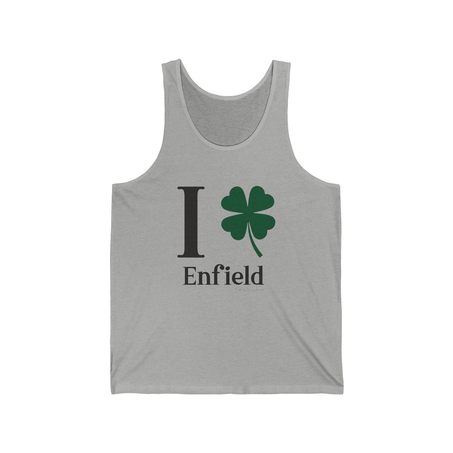 I Clover Enfield // Enfield Connecticut unisex ttank top shirt // finding connecticut