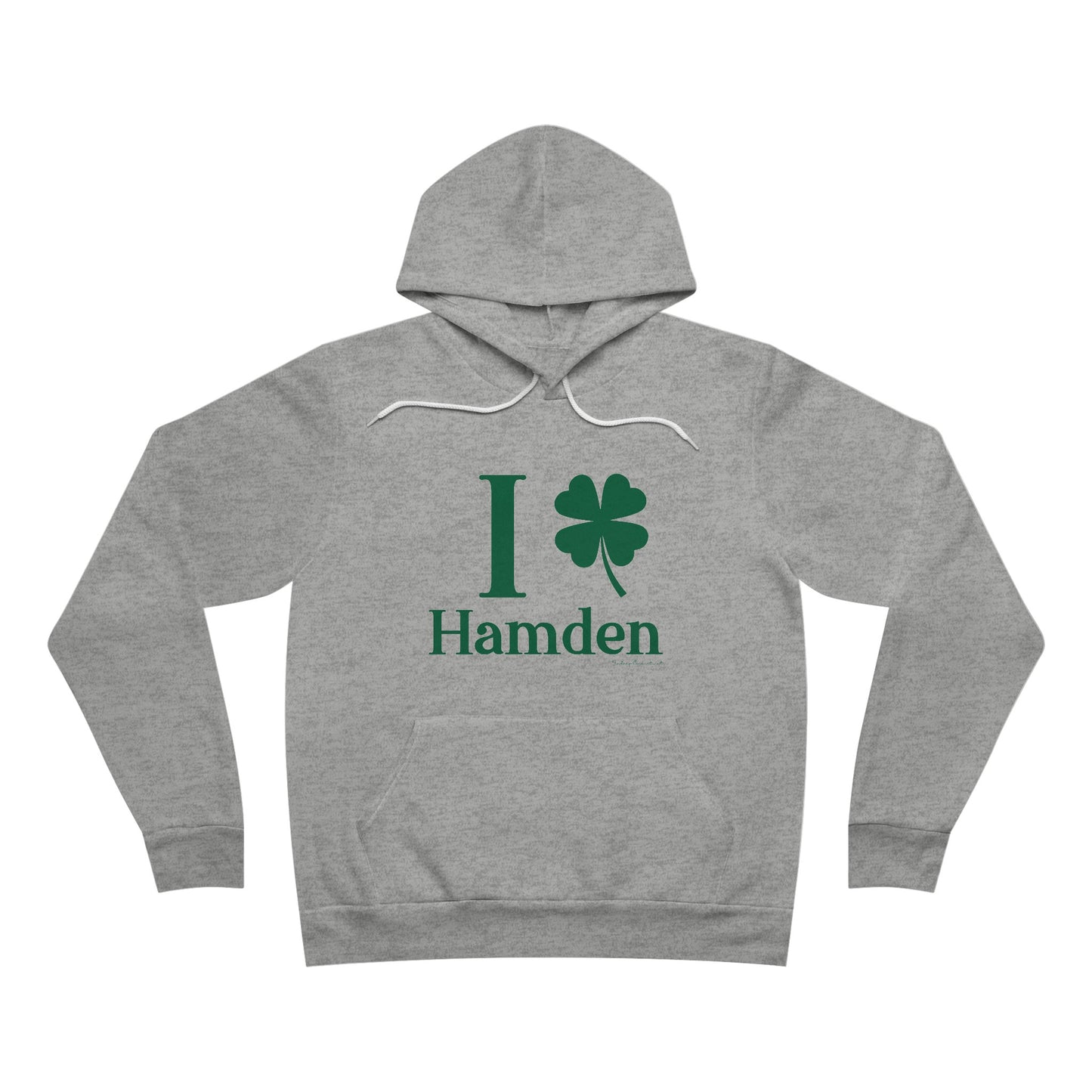 I Clover Hamden // hamden connecticut st. Patrick's day hoodie sweatshirt // finding connecticut