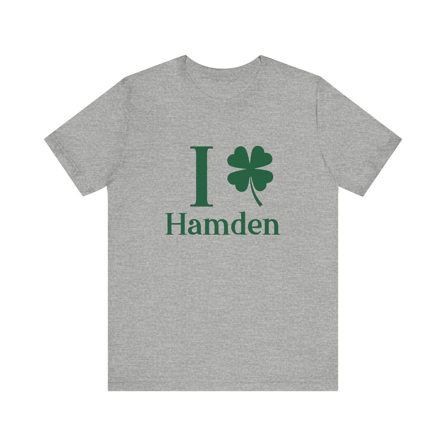 I Clover Hamden // hamden connecticut st. Patrick's day t shirt // finding connecticut