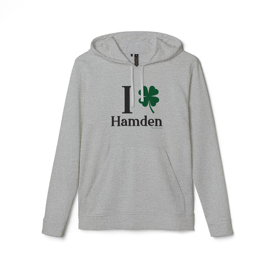 I Clover Hamden // hamden ct st. Patrick's day Adidas hoodie sweatshirt  // finding connecticut