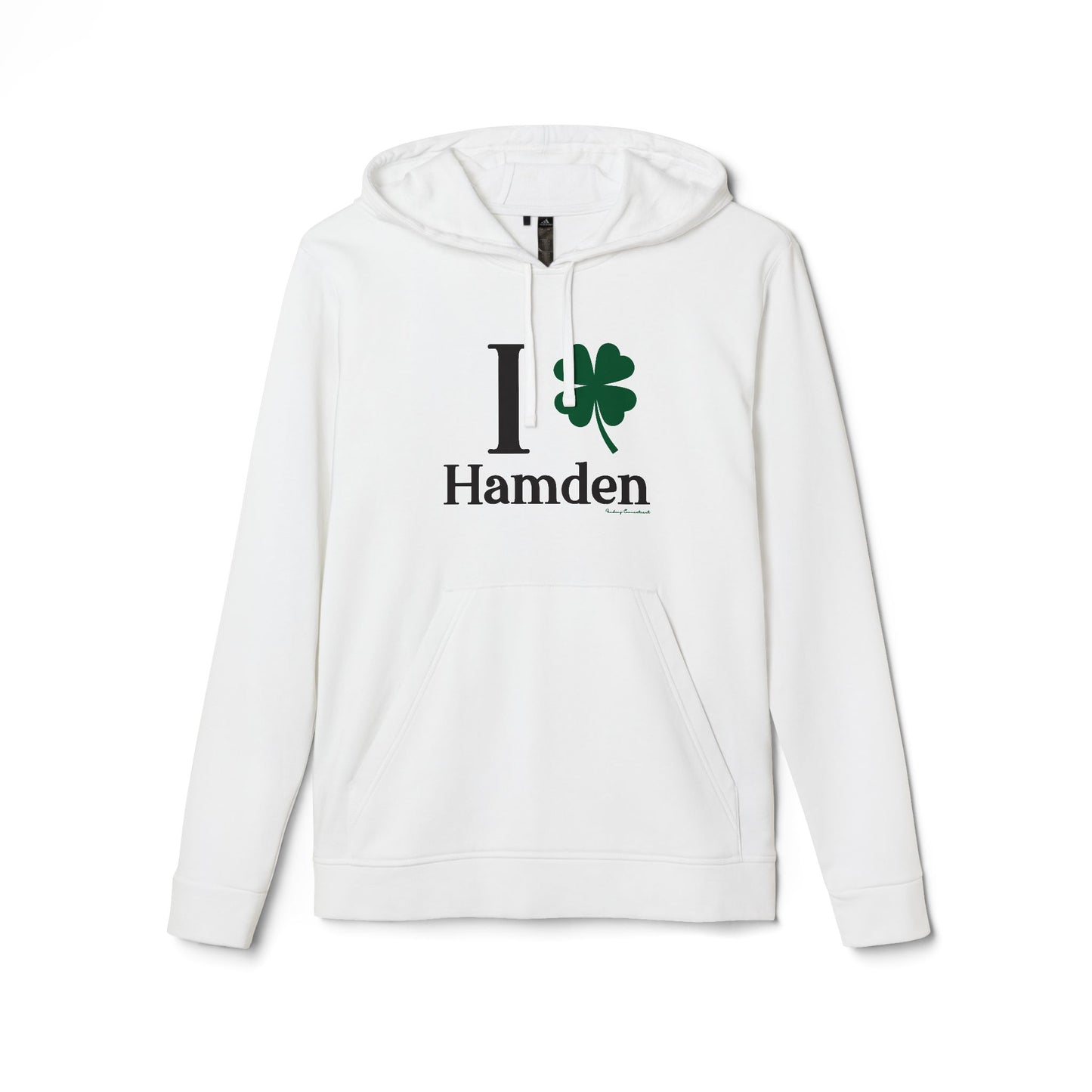 I Clover Hamden // hamden ct st. Patrick's day Adidas hoodie sweatshirt // finding connecticut