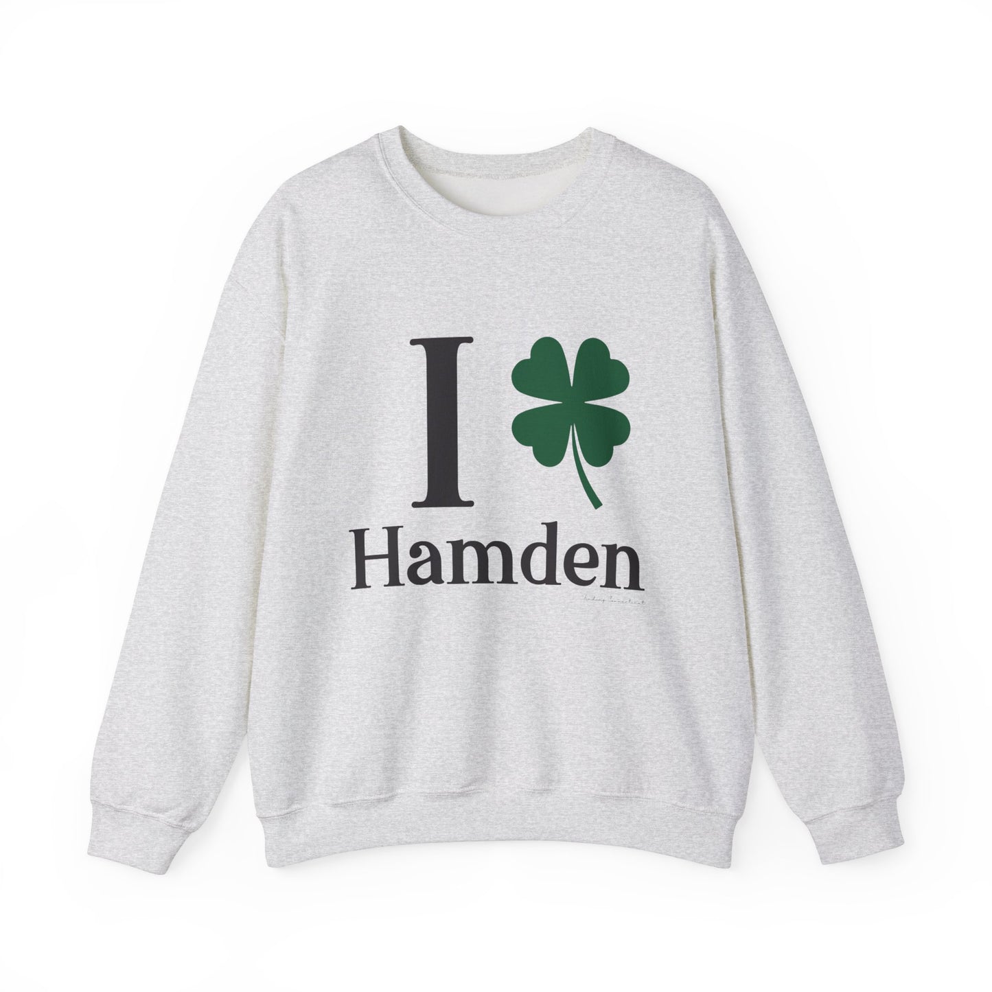 I Clover Hamden // hamden ct st. Patrick's day sweatshirt // finding connecticut