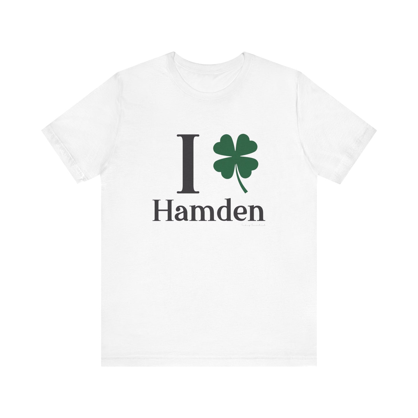 I Clover Hamden // hamden ct st. Patrick's day t shirt // finding connecticut