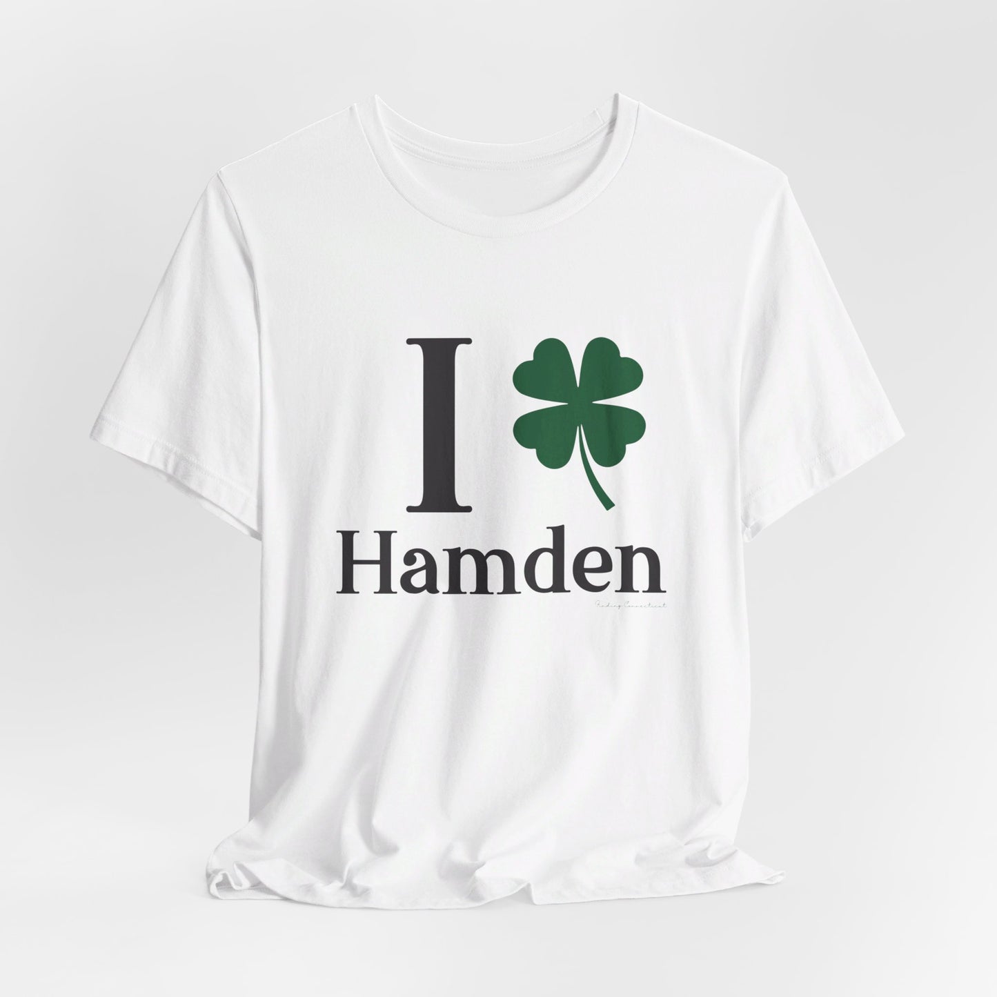 I Clover Hamden // hamden ct st. Patrick's day t shirt // finding connecticut
