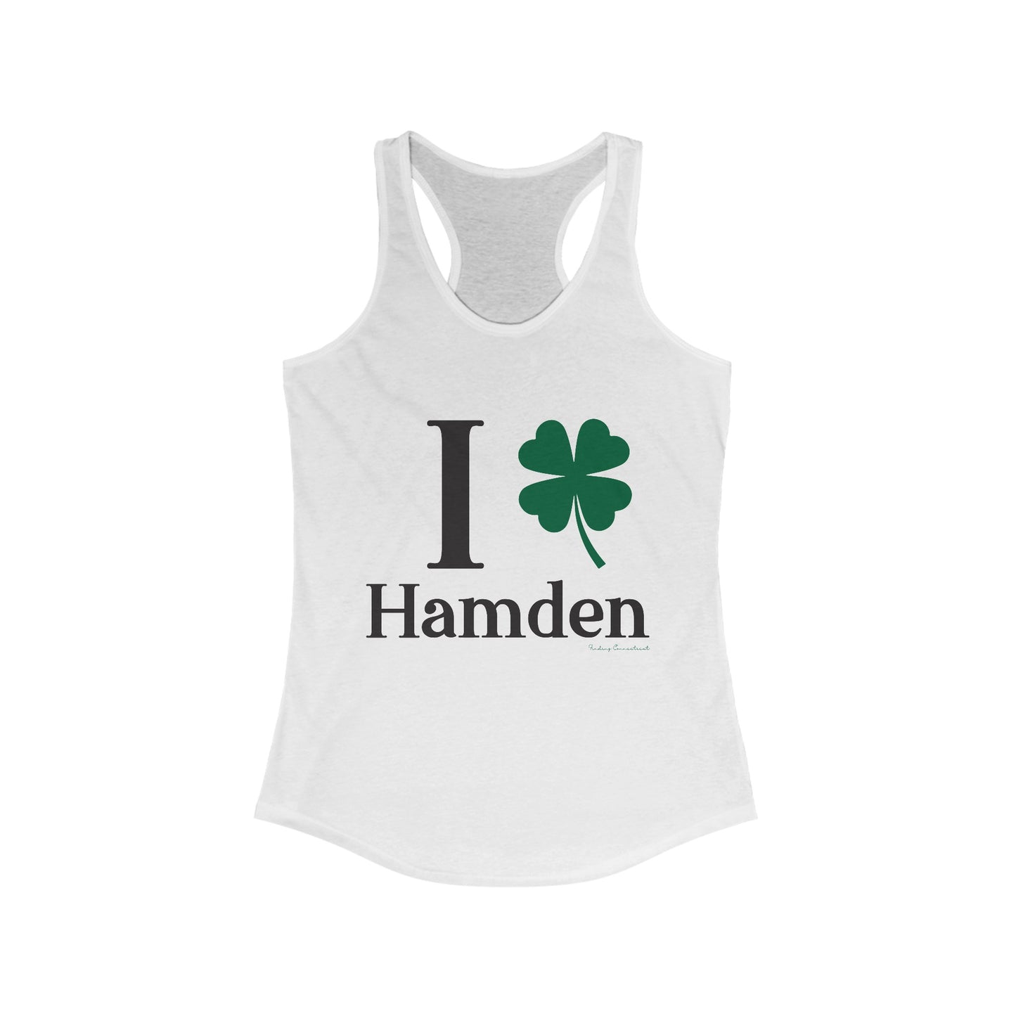 I Clover Hamden // hamden ct st. Patrick's day tank top shirts // finding connecticut