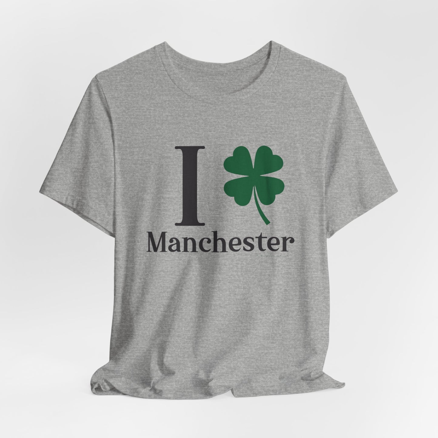 I Clover Manchester // Manchester CT unisex t shirt // finding connecticut