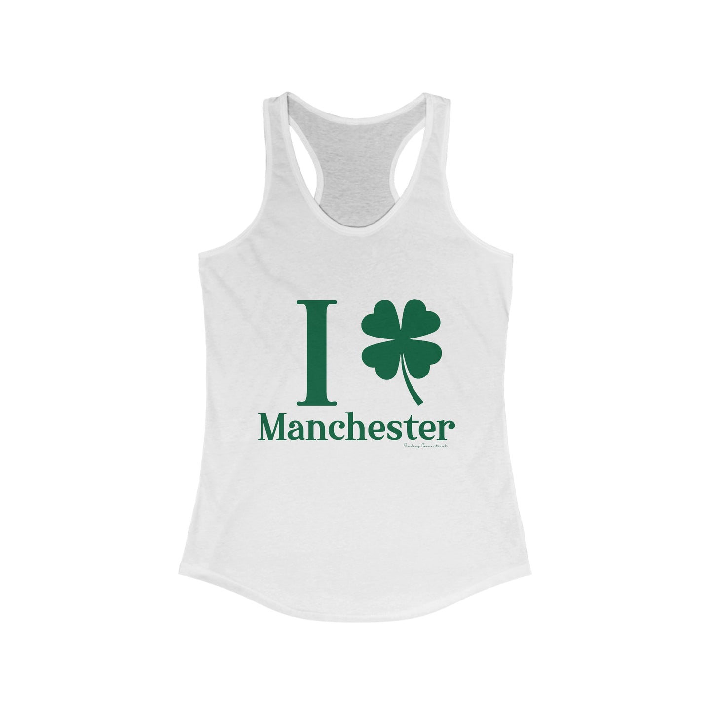 I Clover Manchester // Manchester Connecticut women's tank tops shirts // finding connecticut