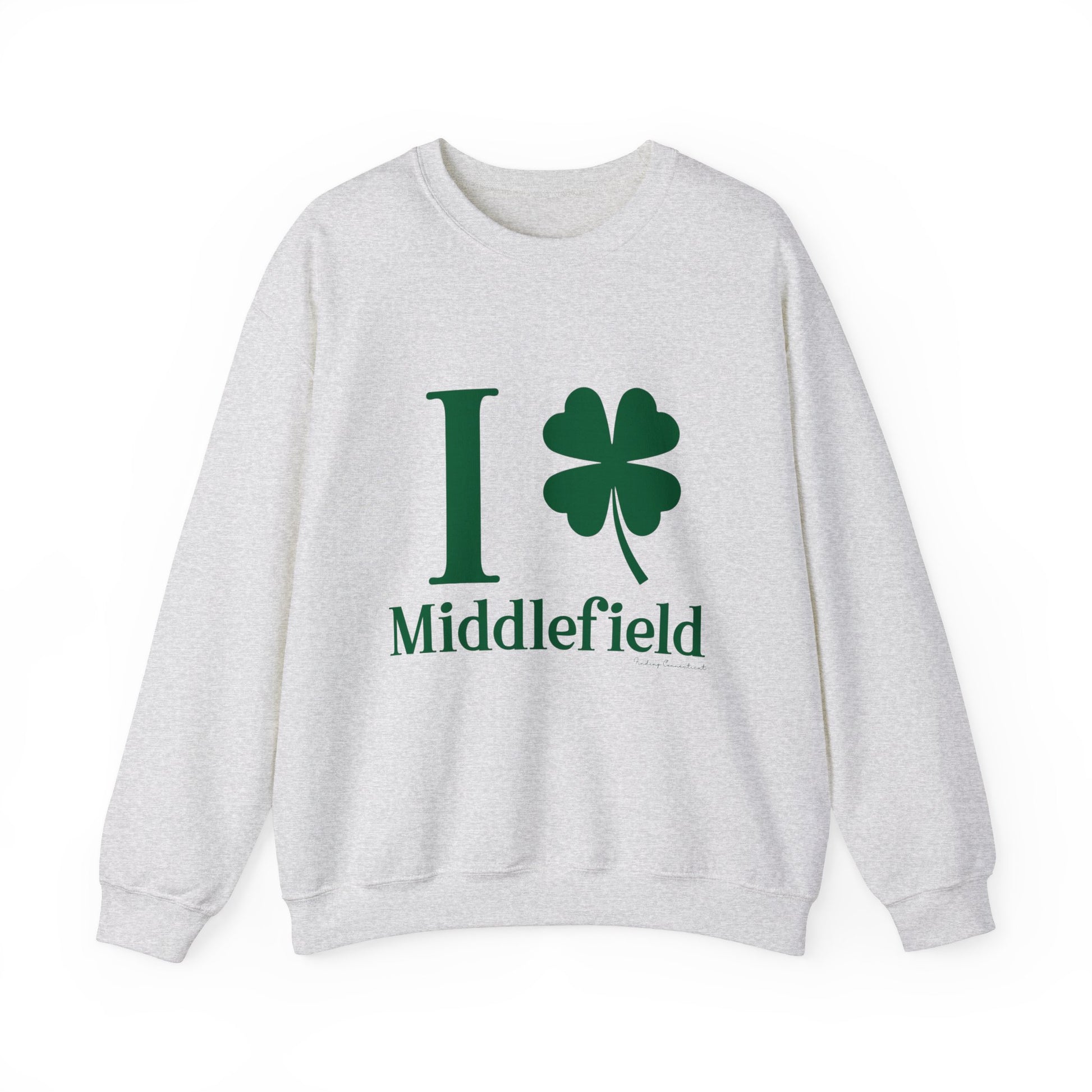 I Clover Middlefield // Middlefield Connecticut sweatshirt // finding connecticut