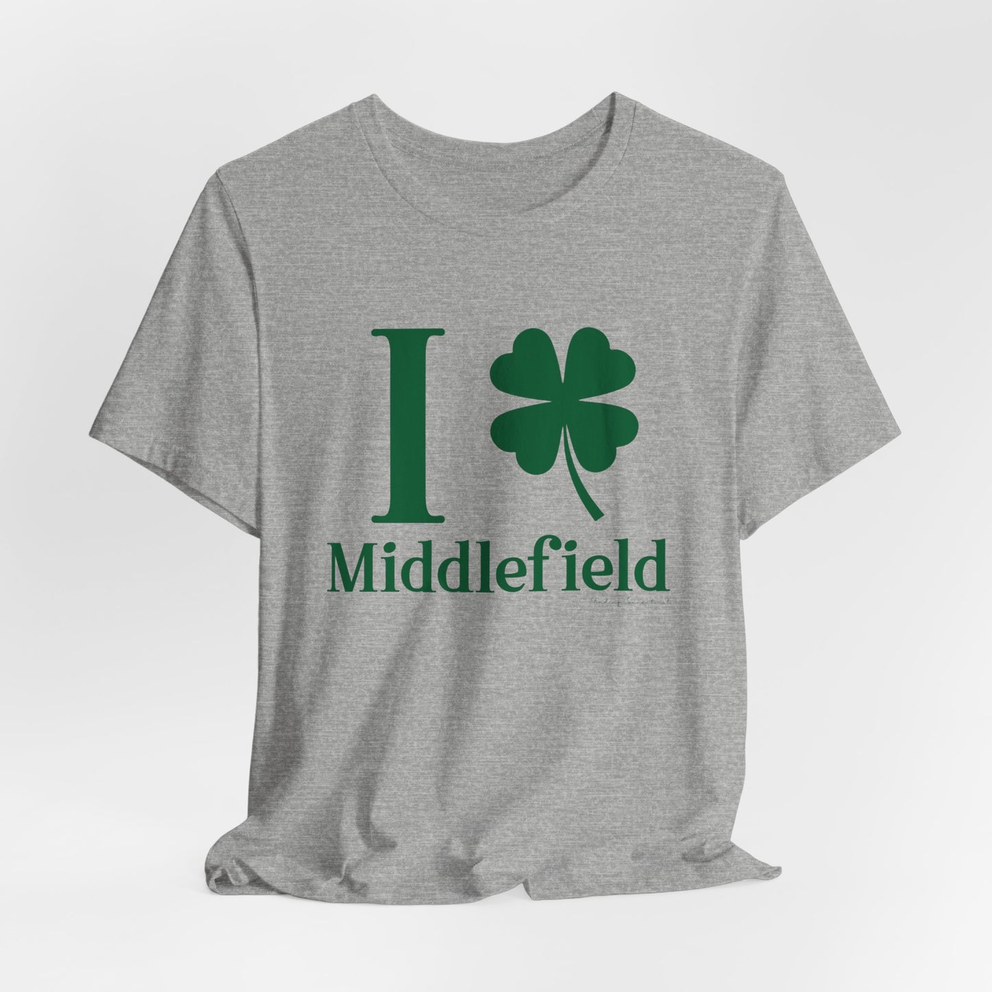 I Clover Middlefield // Middlefield Connecticut t shirt // finding connecticut