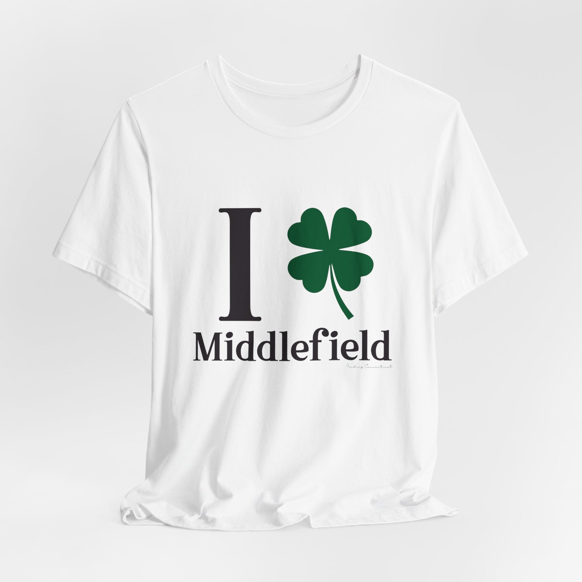 I Clover Middlefield // Middlefield Ct unisex t shirt // finding connecticut