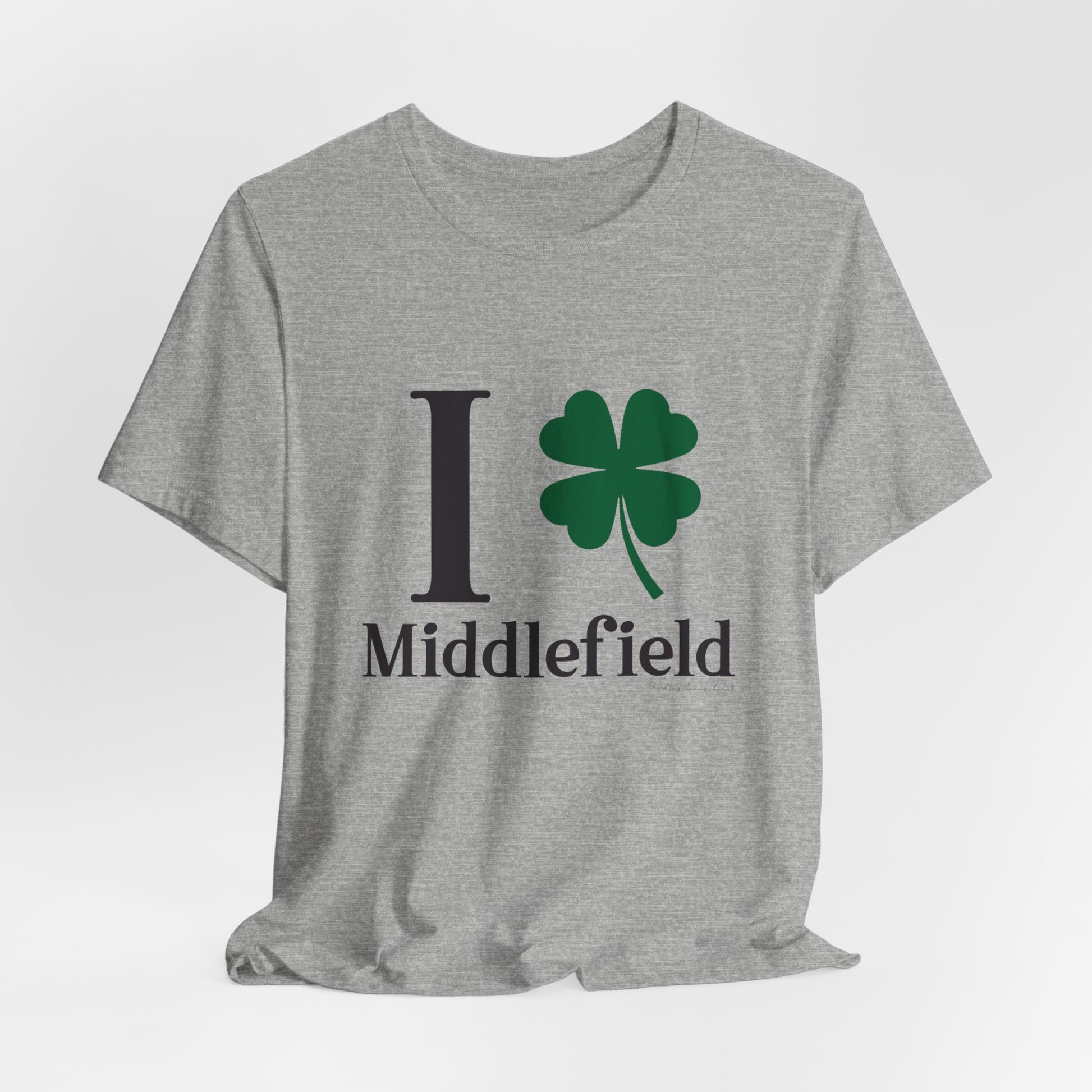 I Clover Middlefield // Middlefield Ct unisex t shirt // finding connecticut