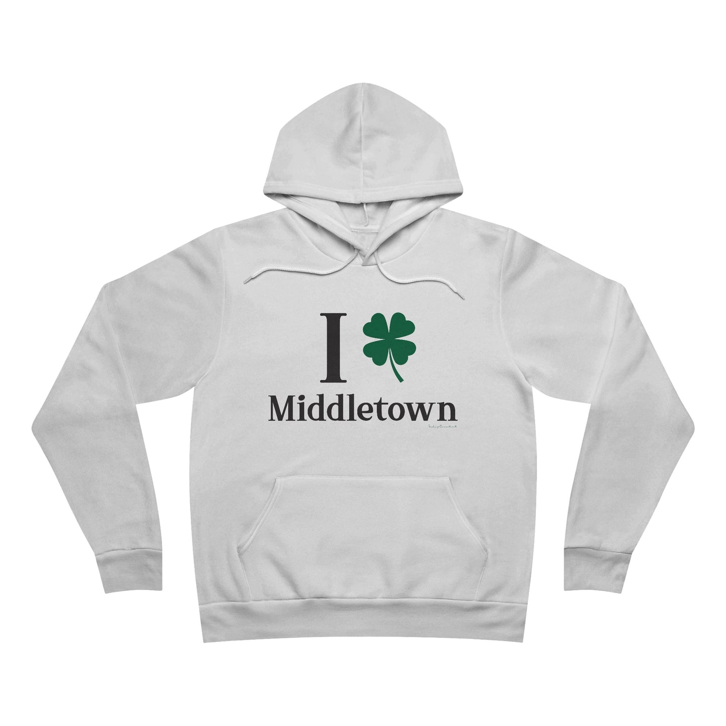 I Clover Middletown /// Middletown CT st patricks unisex hoodie sweatshirt// finding connecticut 0