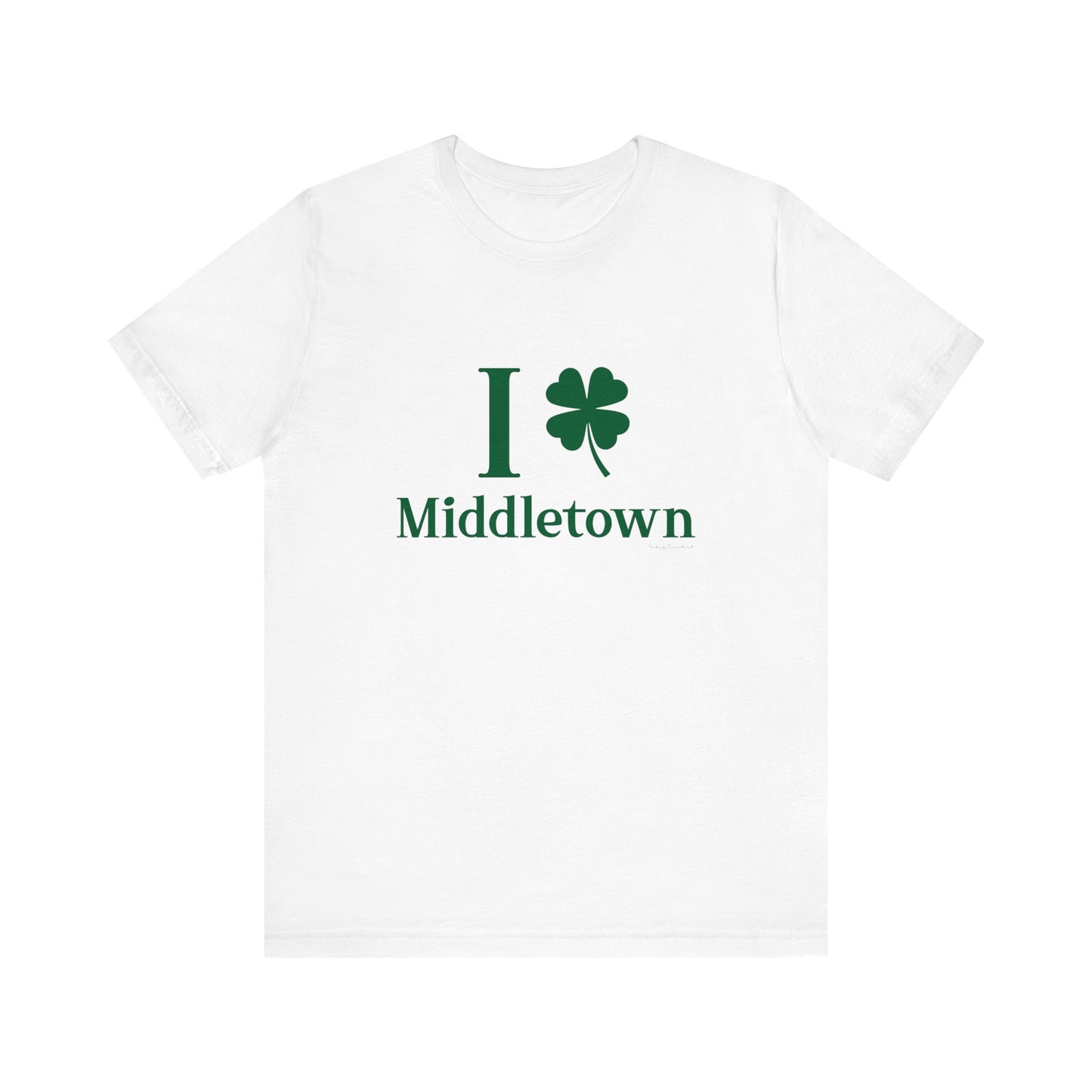 I Clover Middletown /// Middletown CT st patricks unisex t shirt // finding connecticut