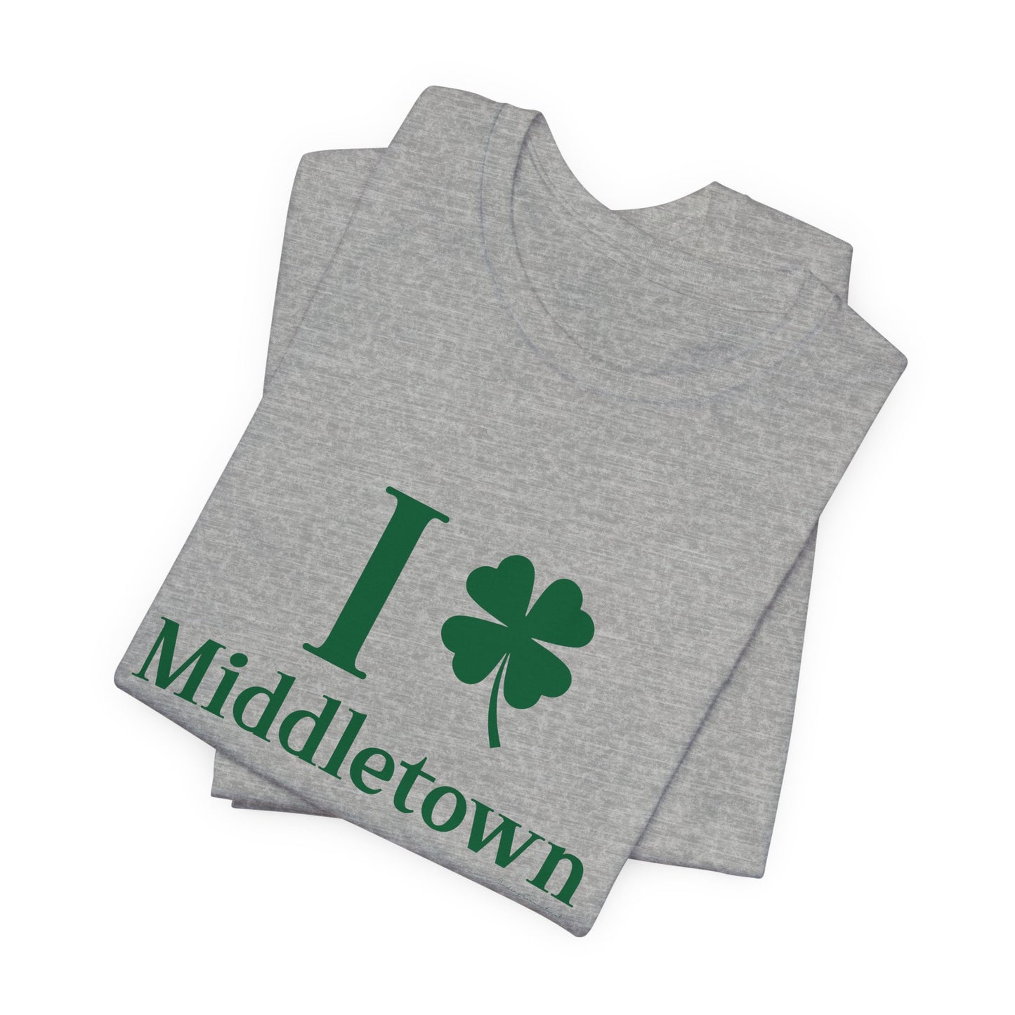 I Clover Middletown /// Middletown CT st patricks unisex t shirt // finding connecticut