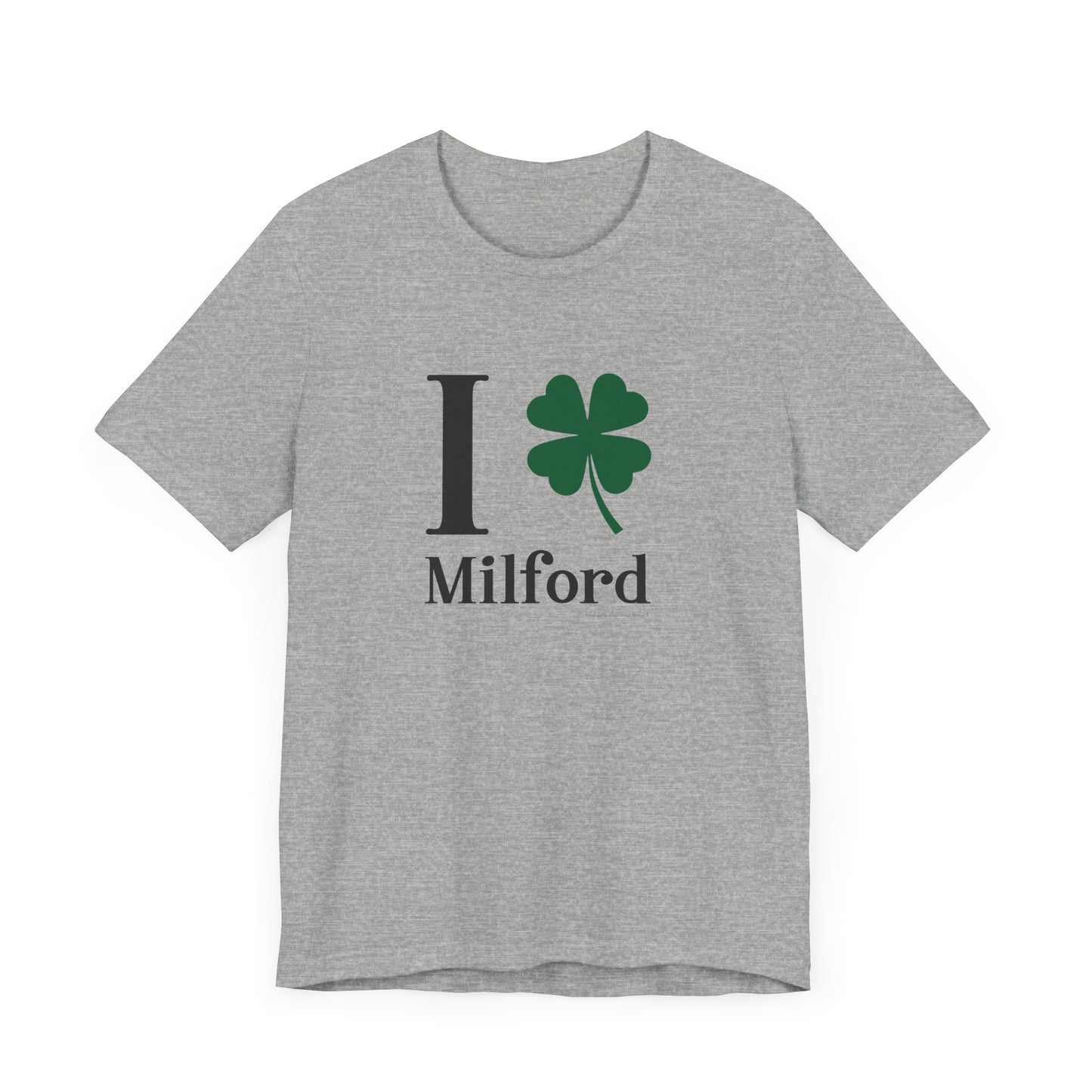 I Clover Milford // Milford Ct St Patrick's Day t shirts // finding connecticut