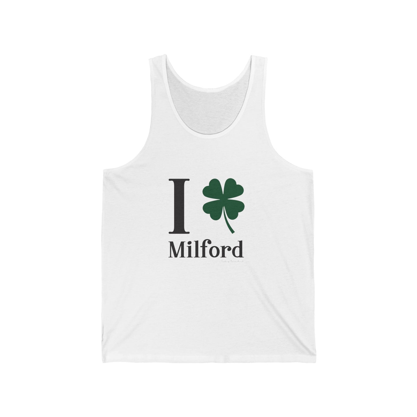 I Clover Milford // Milford Ct St Patrick's Day tank top shirts // finding connecticut