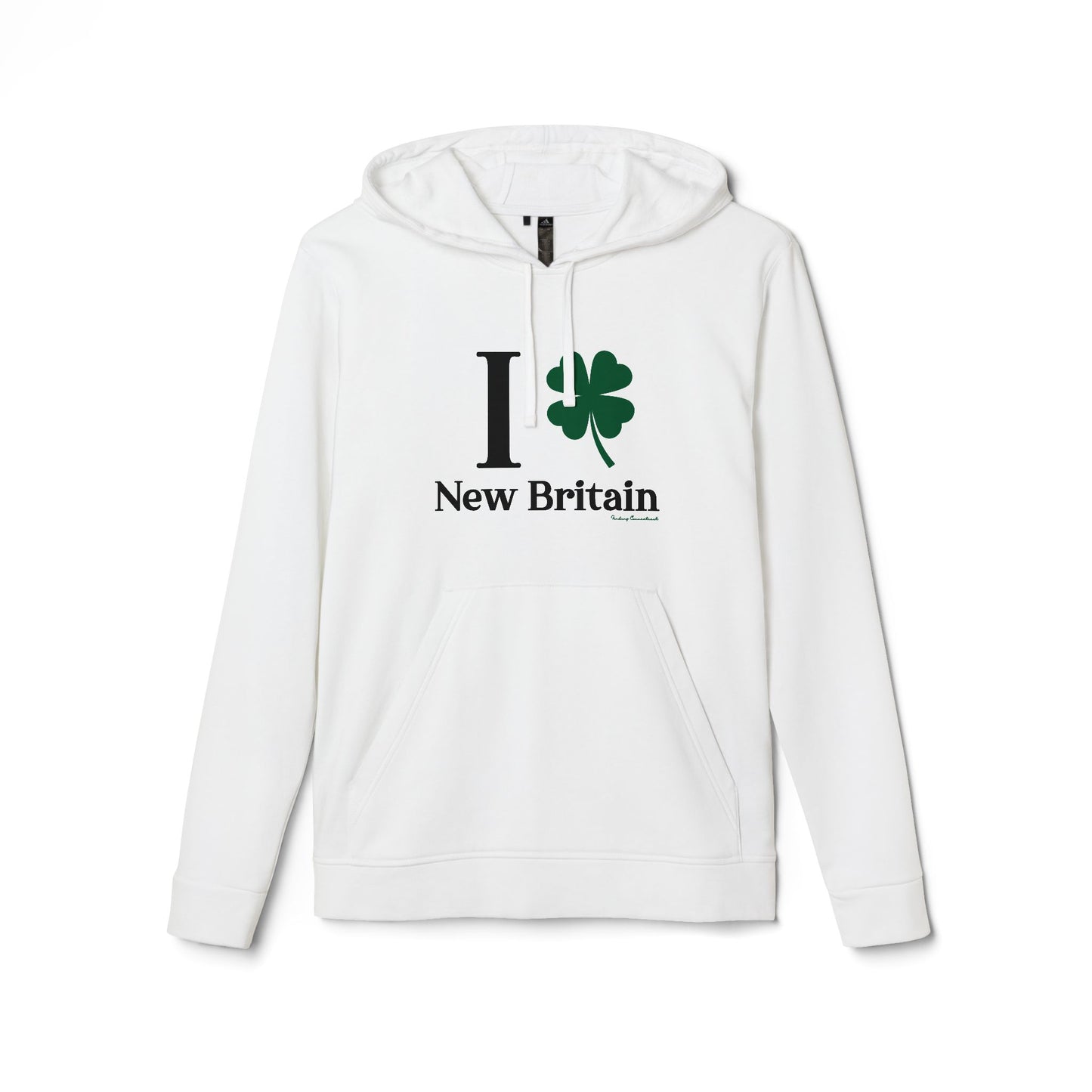 I Clover New Britain // New Britain CT adidas hoodie sweatshirt // finding connecticut