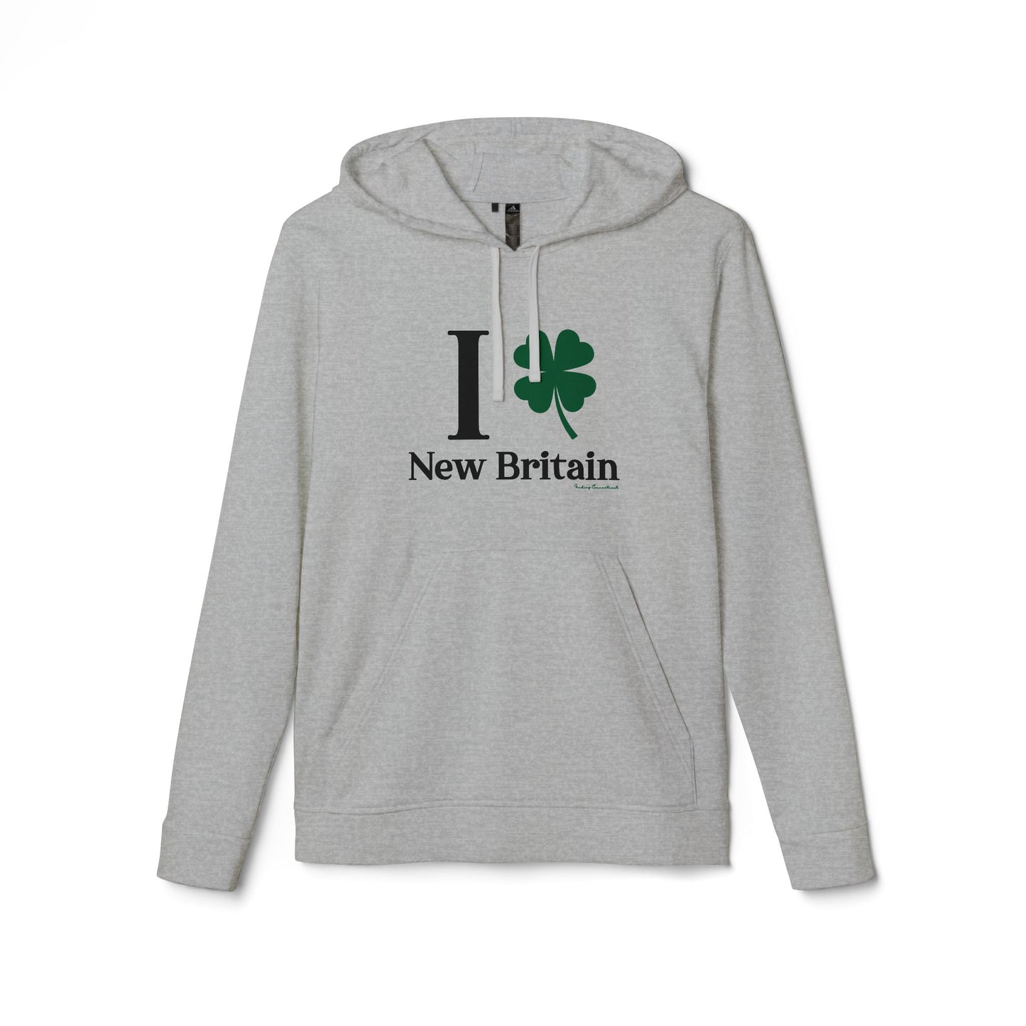 I Clover New Britain // New Britain CT adidas hoodie sweatshirt // finding connecticut