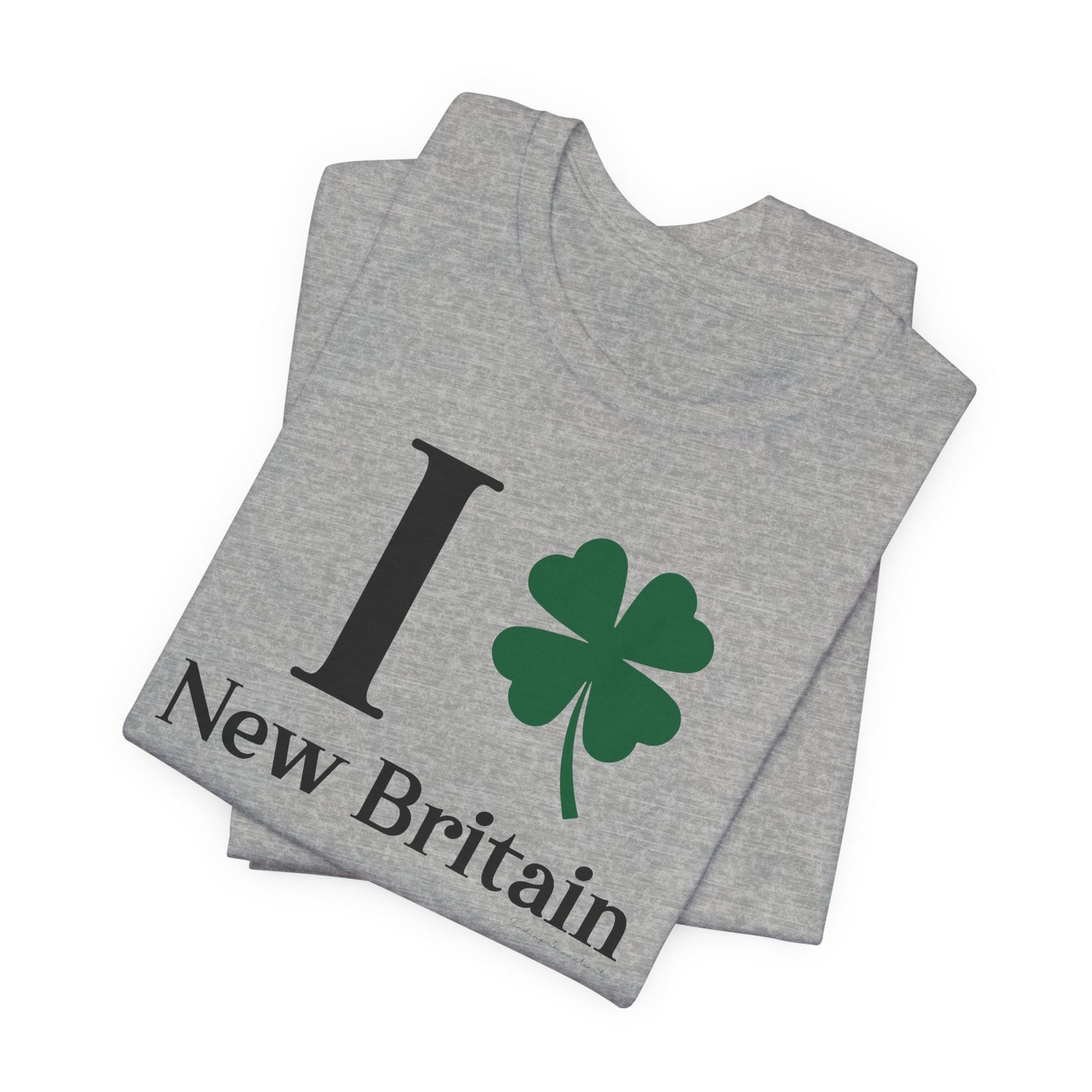I Clover New Britain // New Britain CT t shirt // finding connecticut