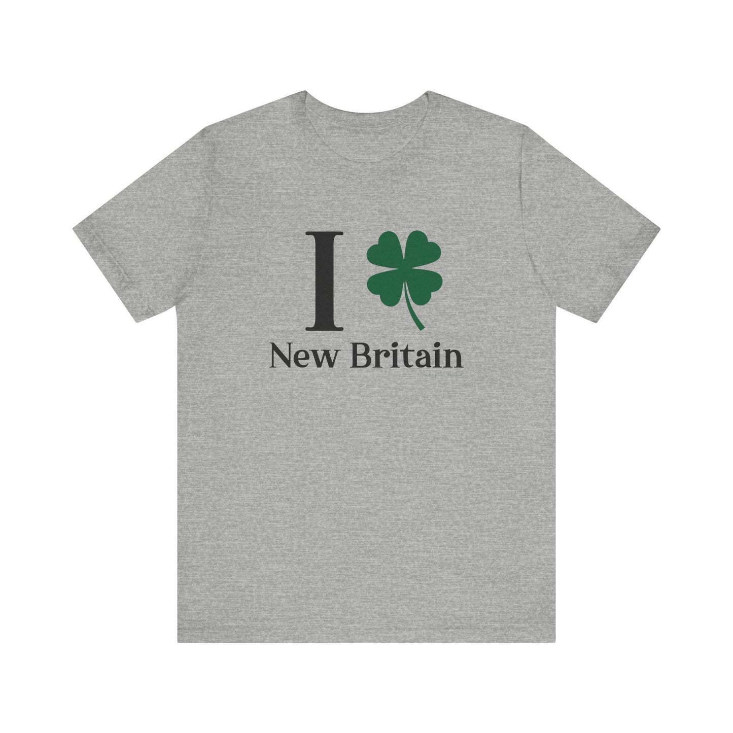 I Clover New Britain // New Britain CT unisex t shirts // finding connecticut