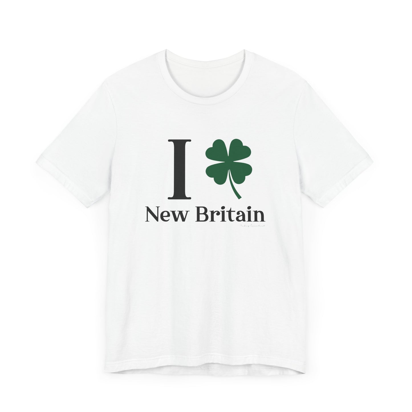 I Clover New Britain // New Britain CT unisex t shirts // finding connecticut