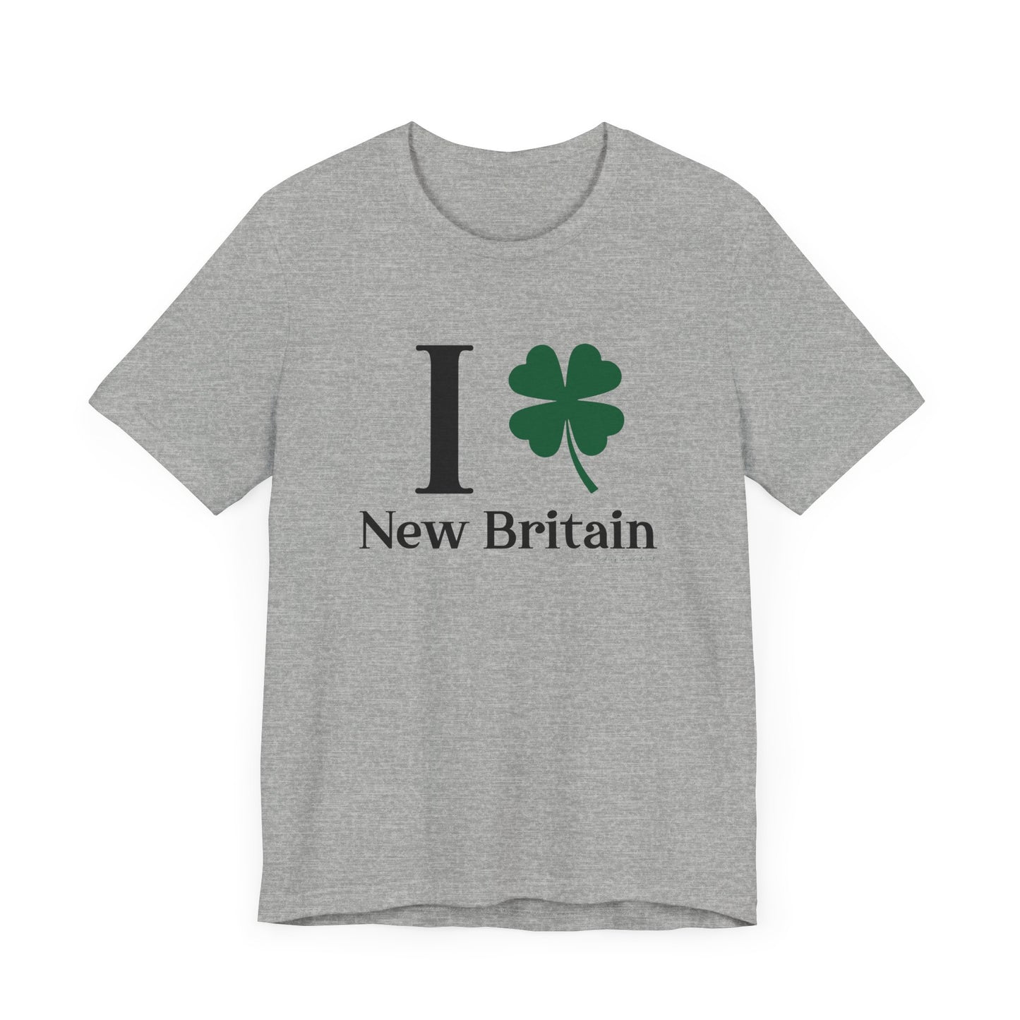 I Clover New Britain // New Britain CT unisex t shirts // finding connecticut