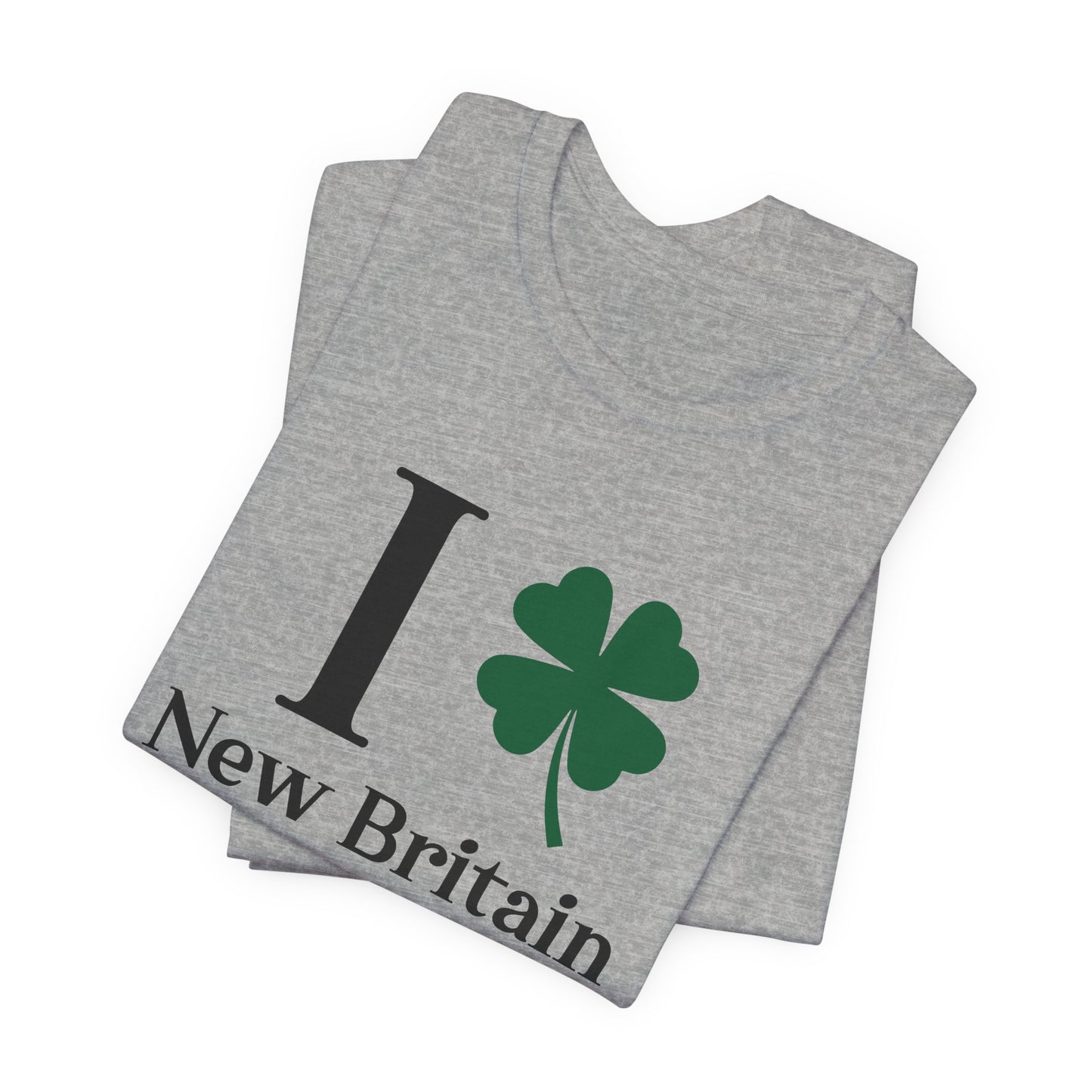 I Clover New Britain // New Britain CT unisex t shirts // finding connecticut